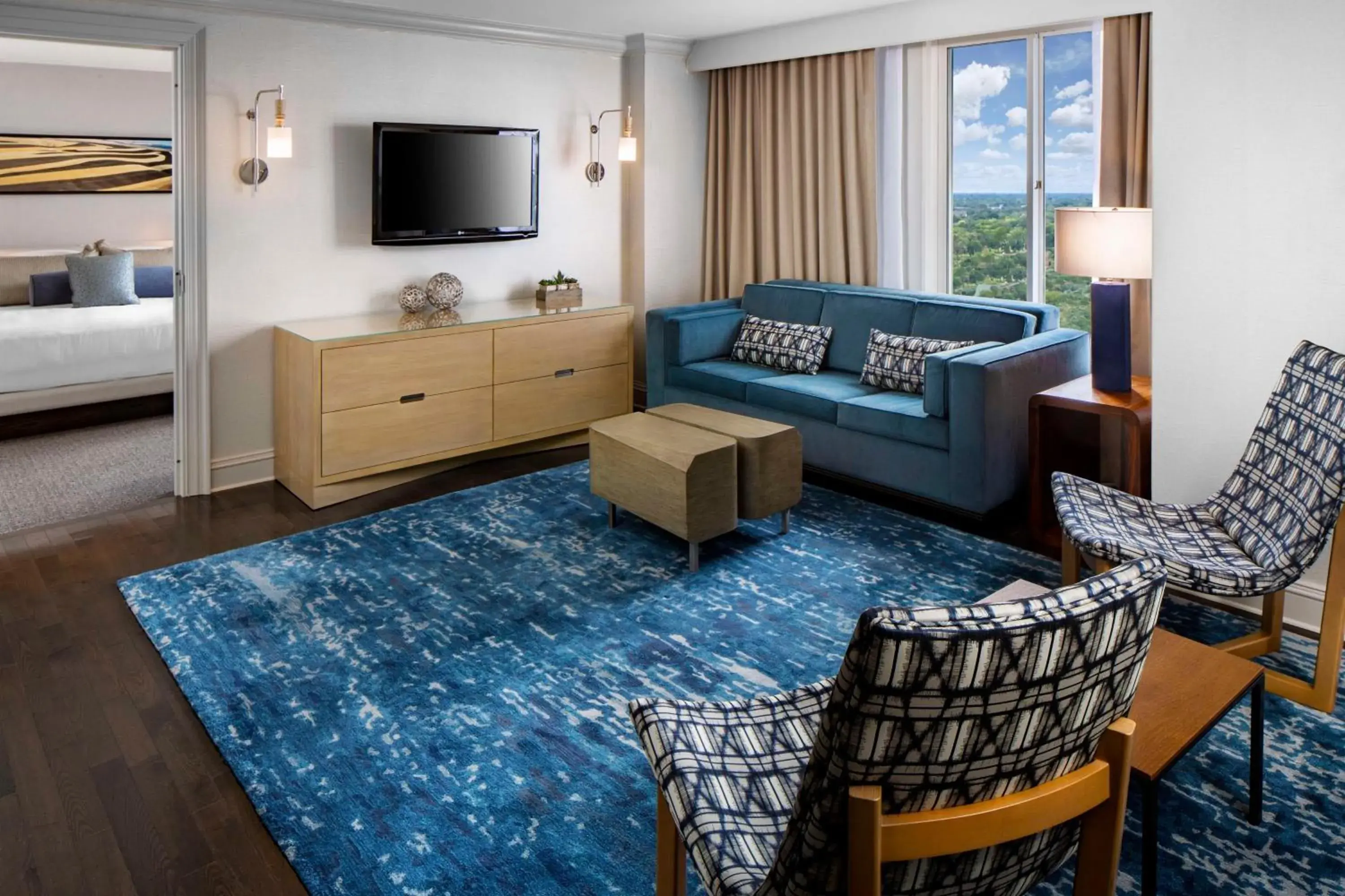 Photo of the whole room, Bed in Hyatt Regency Wichita Photo of the whole room, Bed in Hyatt Regency Wichita