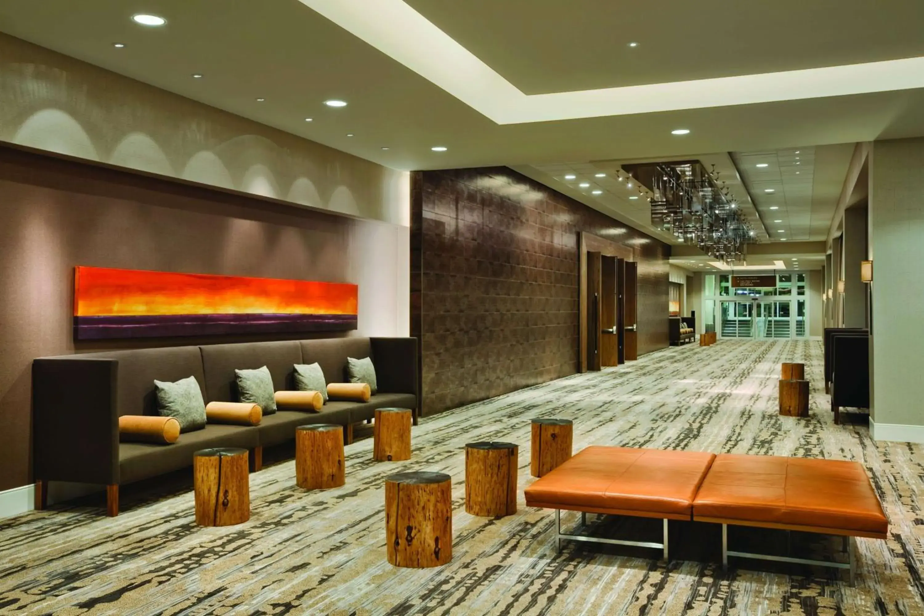 Lobby or reception in Hyatt Regency Wichita Lobby or reception in Hyatt Regency Wichita