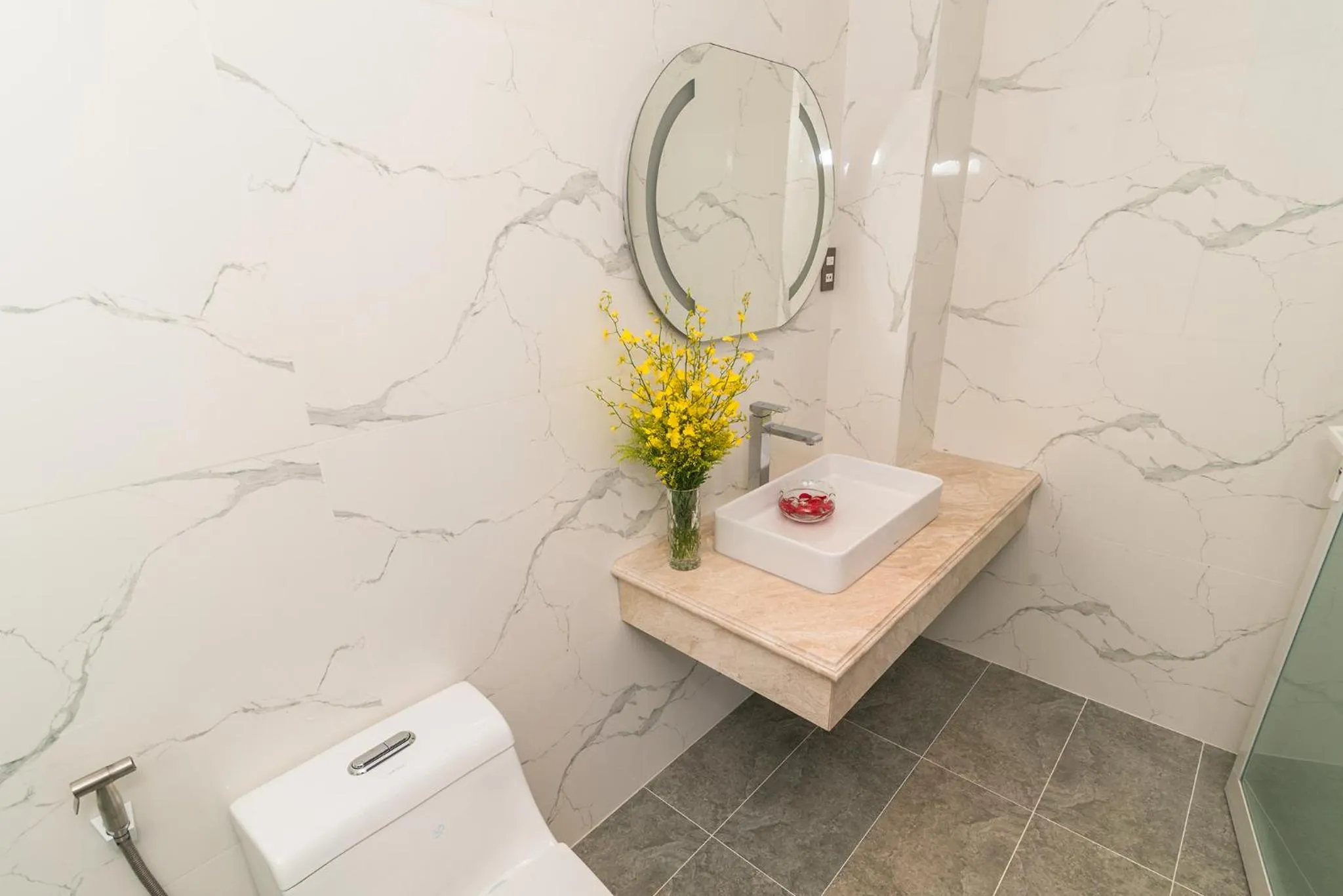 Bathroom in Sun Beach Hotel