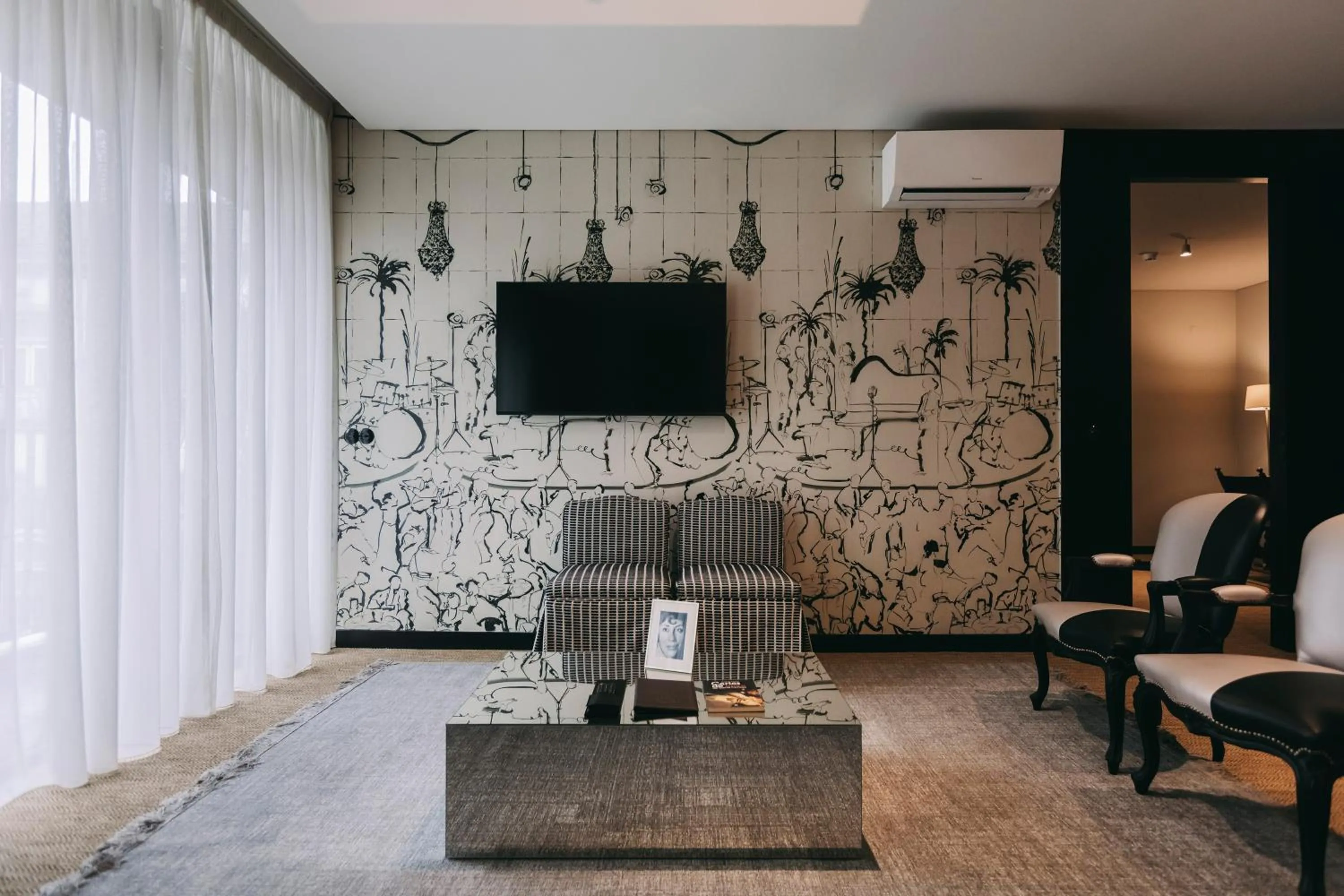 Living room in Torel Palace Porto