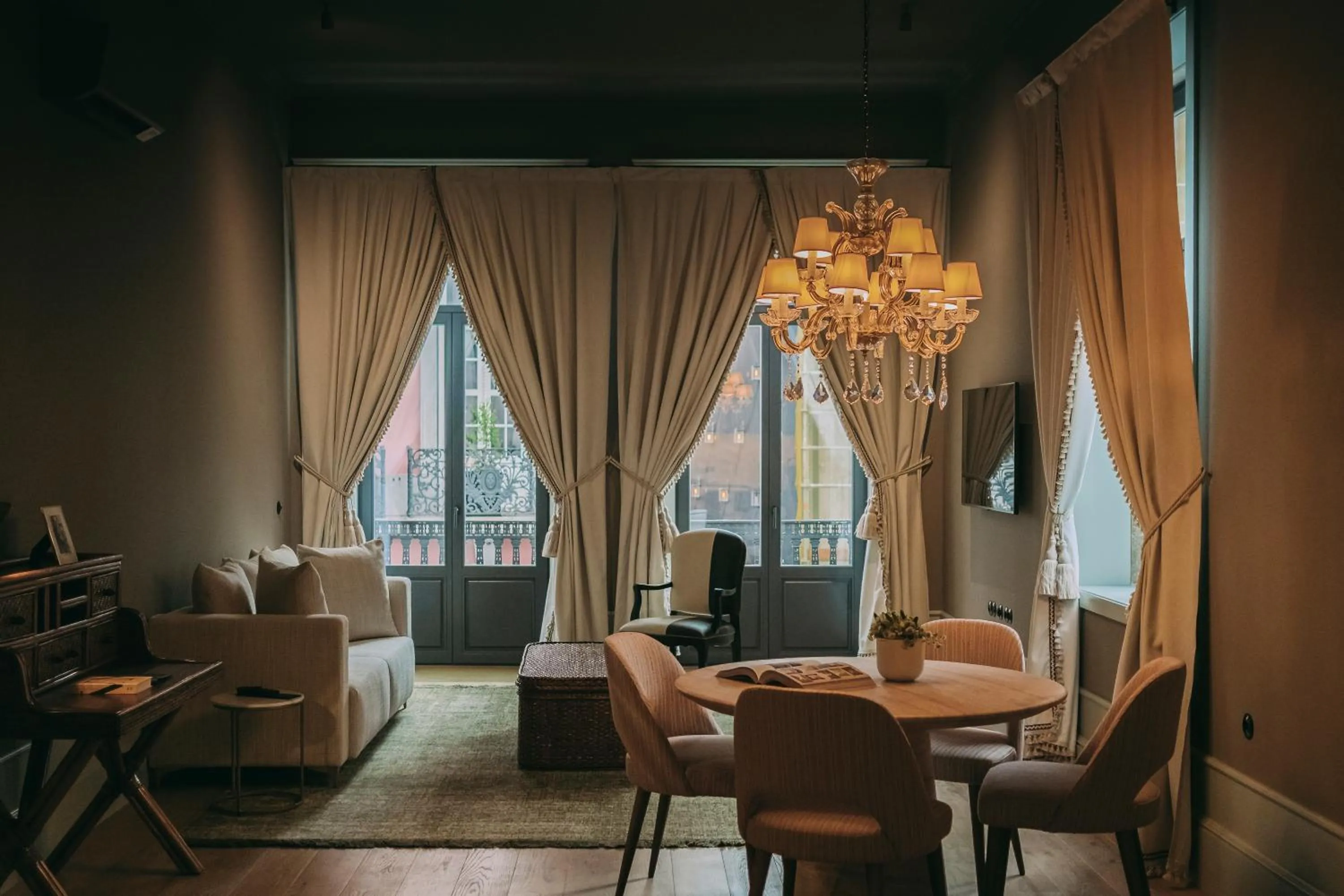 Living room in Torel Palace Porto