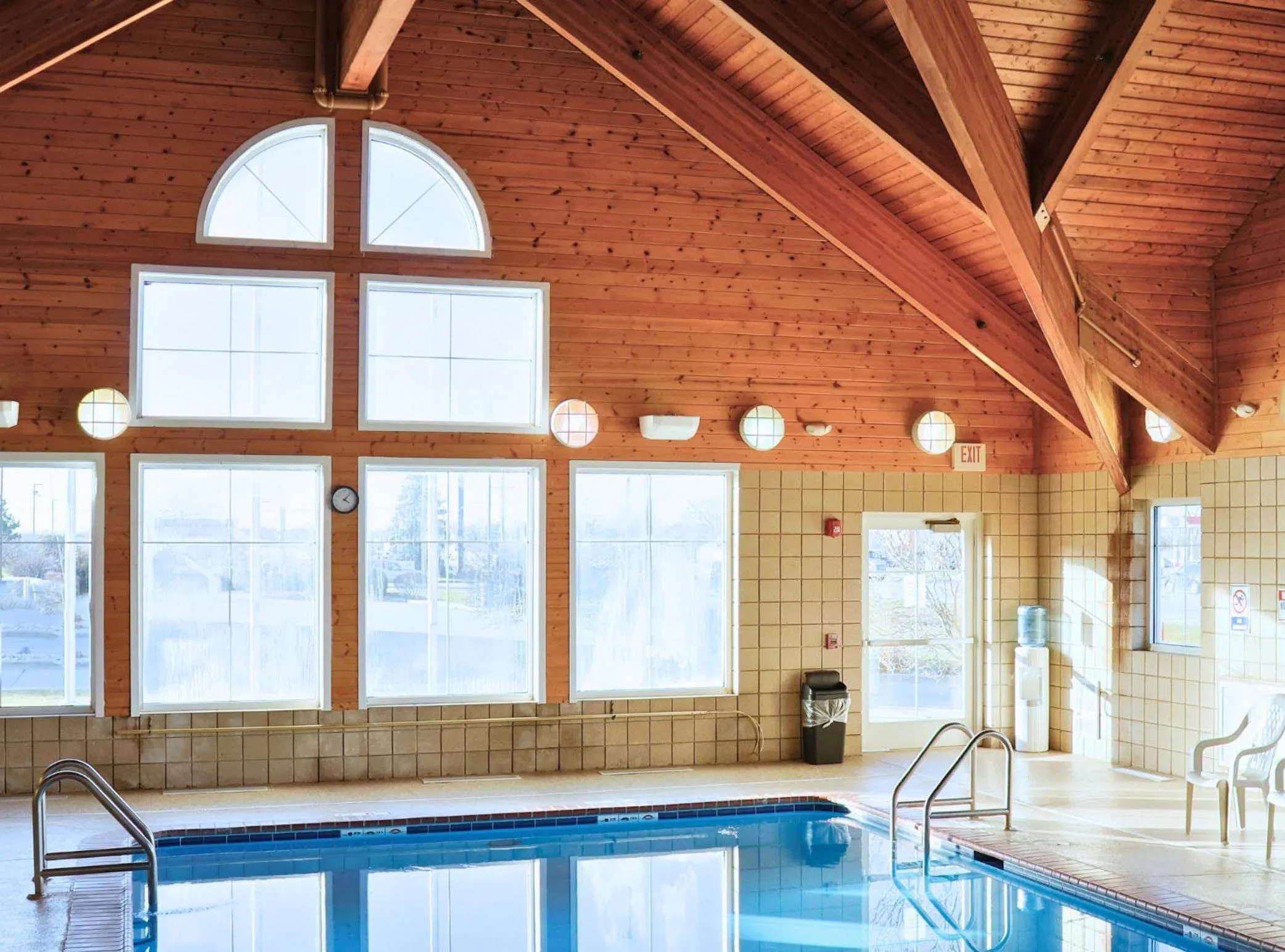 Swimming pool in AmericInn by Wyndham Monmouth