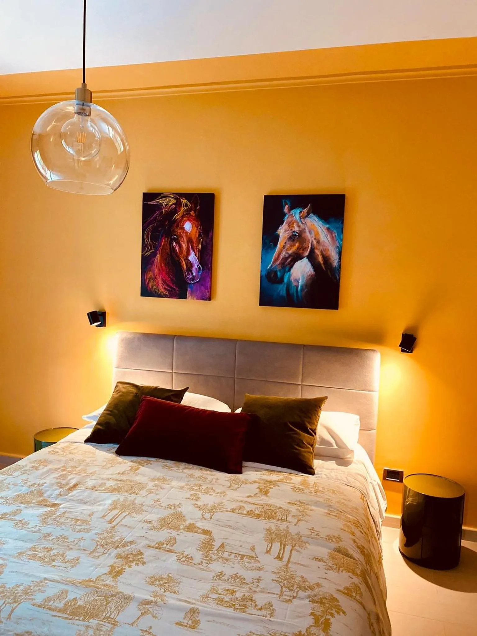 Bed in Il Verdi home