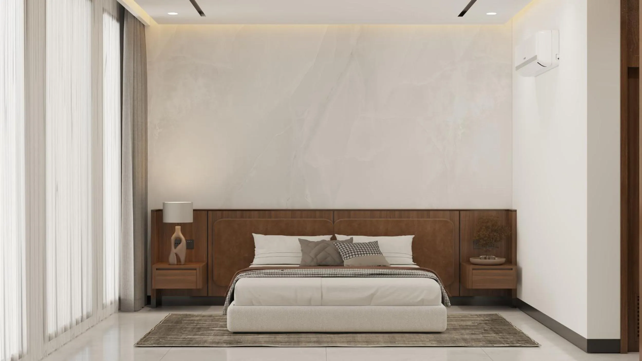 Bed in Sangkahak Mith Hotel