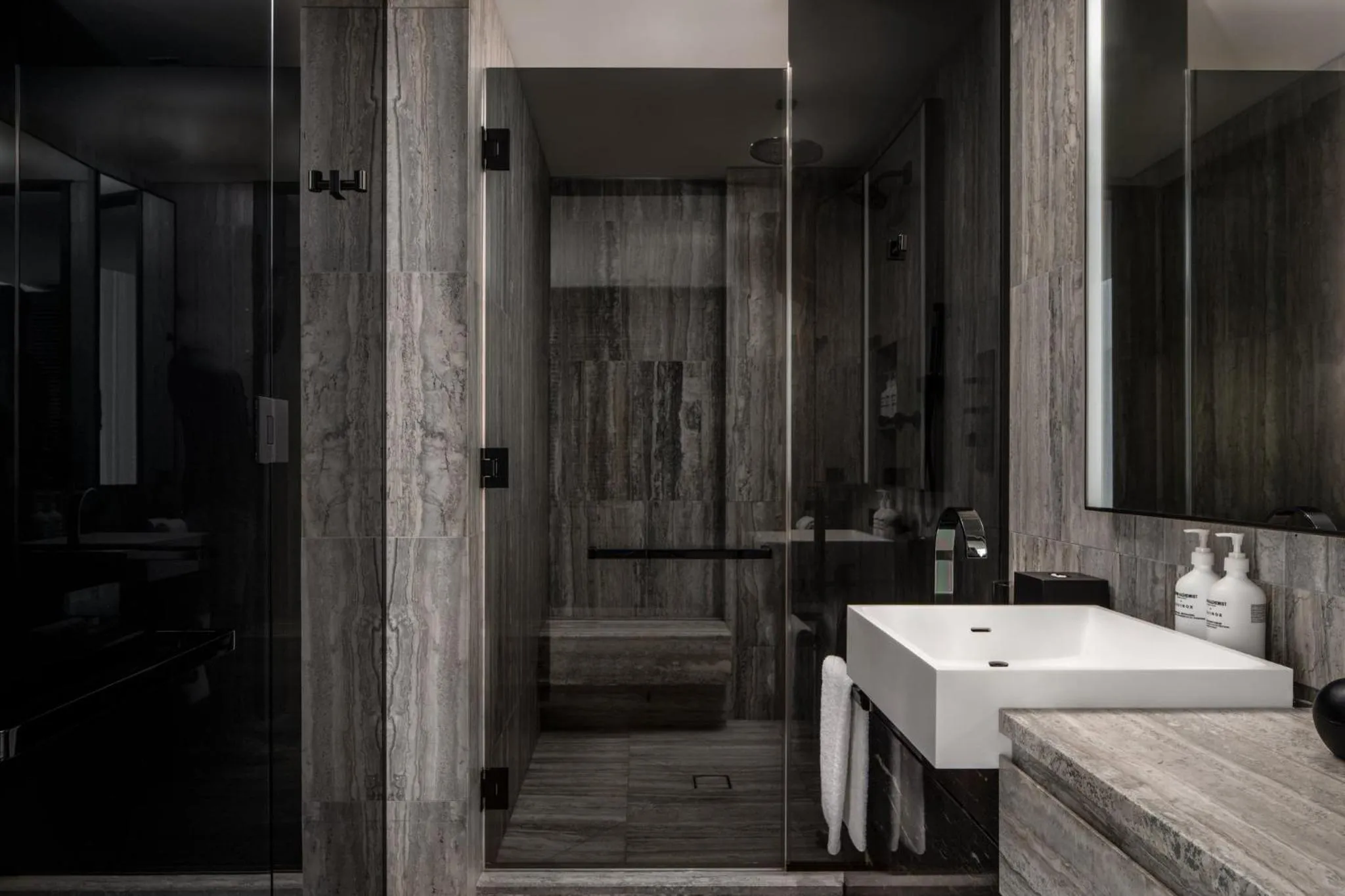 Facade/entrance in Equinox Hotel New York