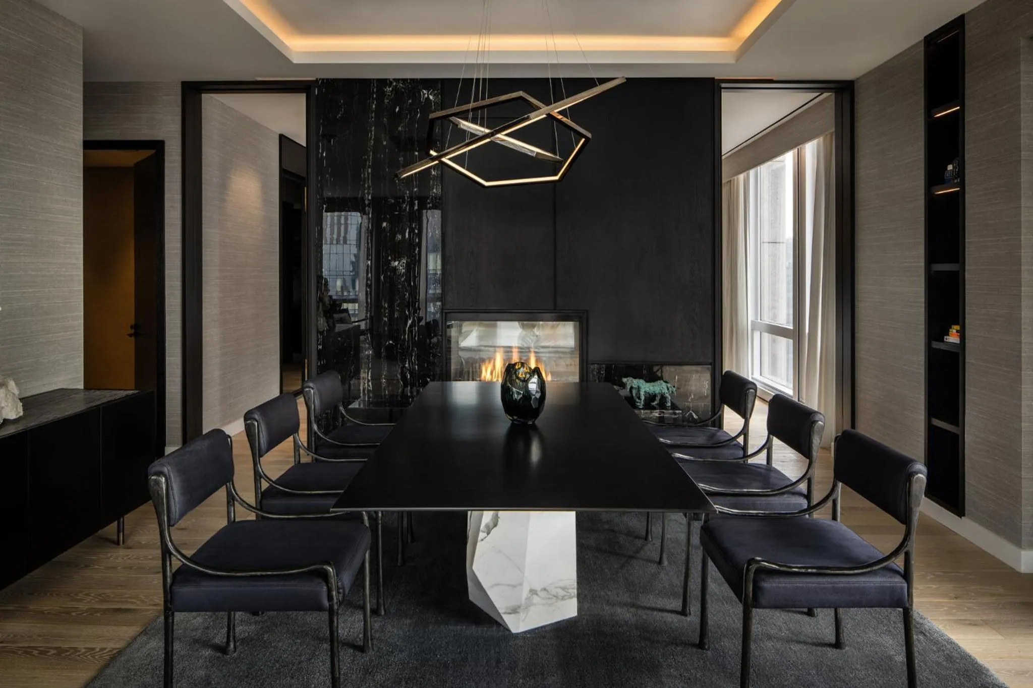 Facade/entrance in Equinox Hotel New York