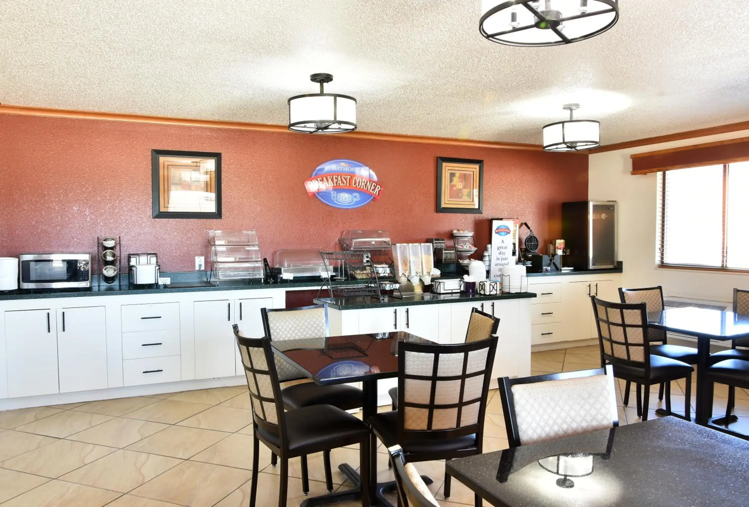 Continental breakfast in Baymont by Wyndham Robinson Continental breakfast in Baymont by Wyndham Robinson