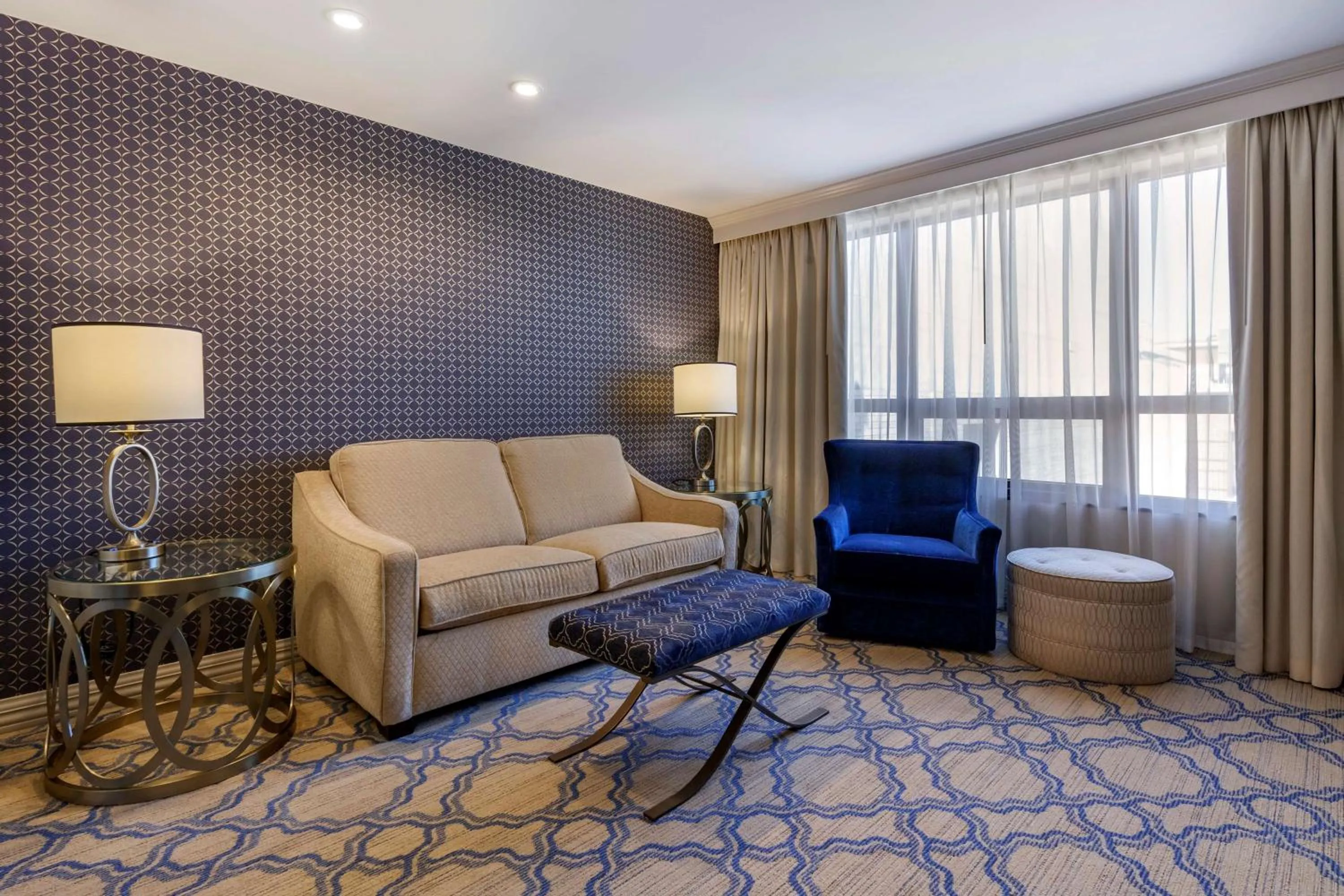 Living room in Best Western Premier Park Hotel