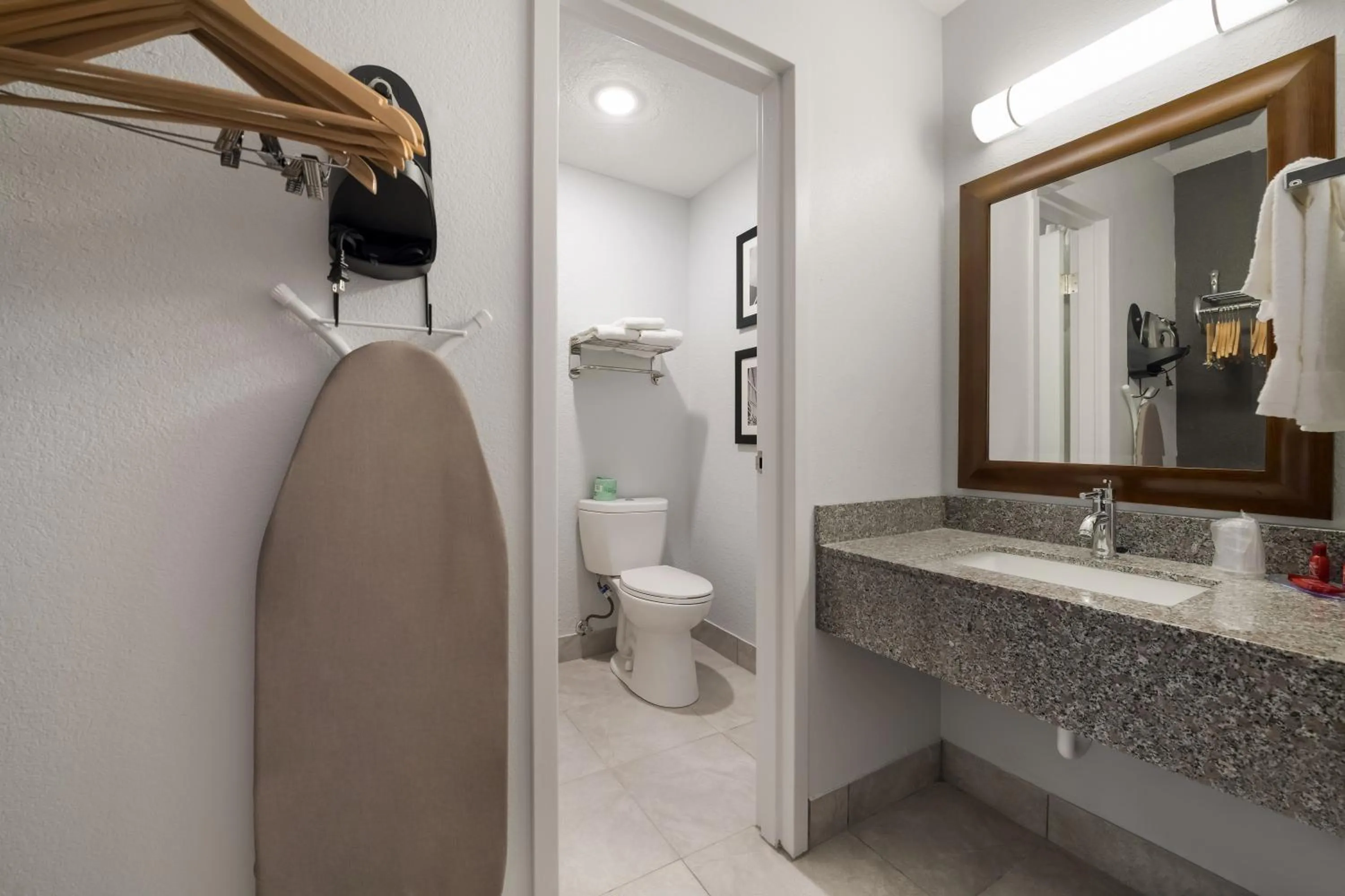 Bathroom in SureStay Hotel by Best Western Rockford East