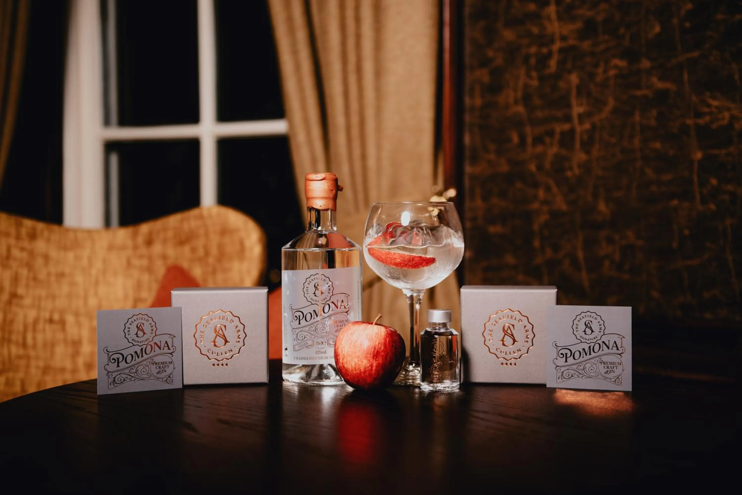 Alcoholic drinks in The Seafield Arms-Cullen