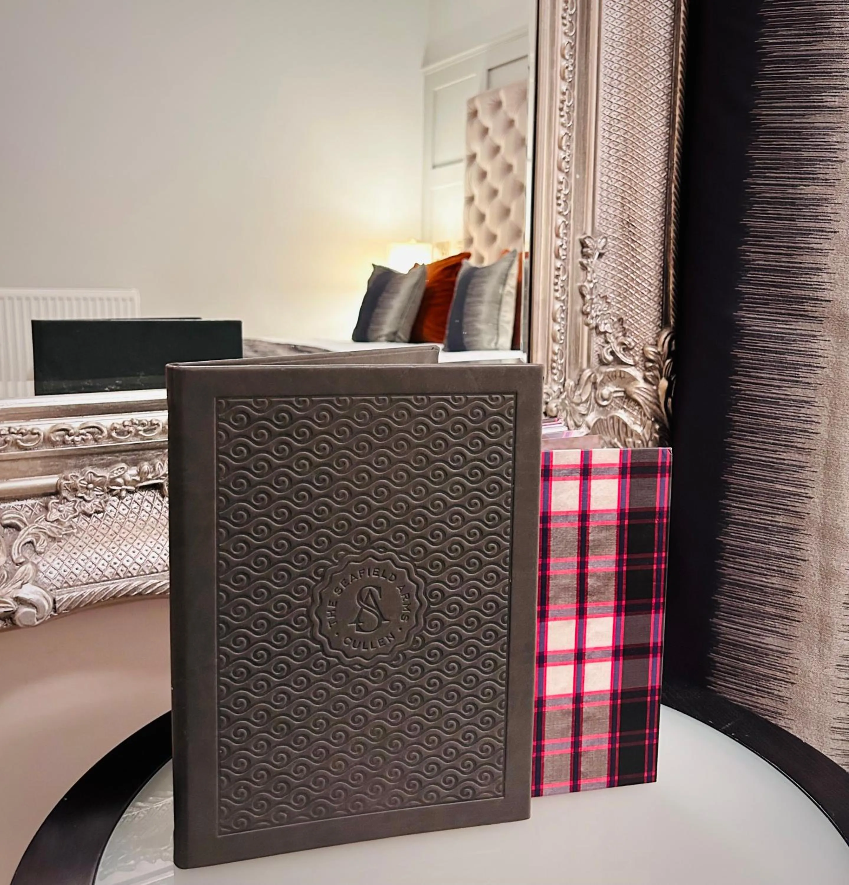 Decorative detail in The Seafield Arms-Cullen