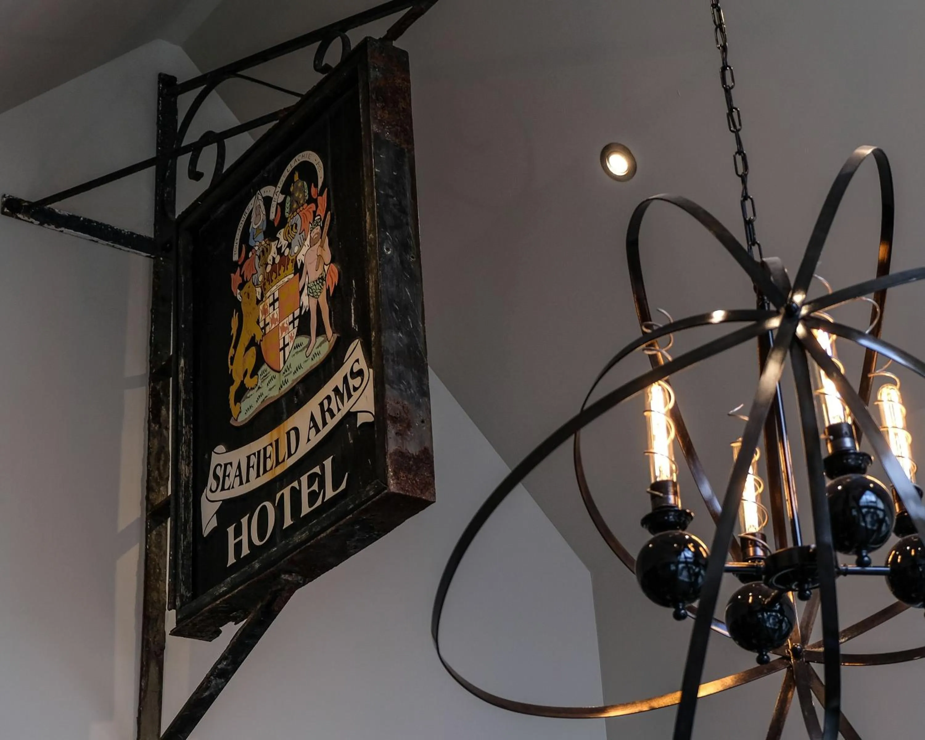 Decorative detail in The Seafield Arms-Cullen