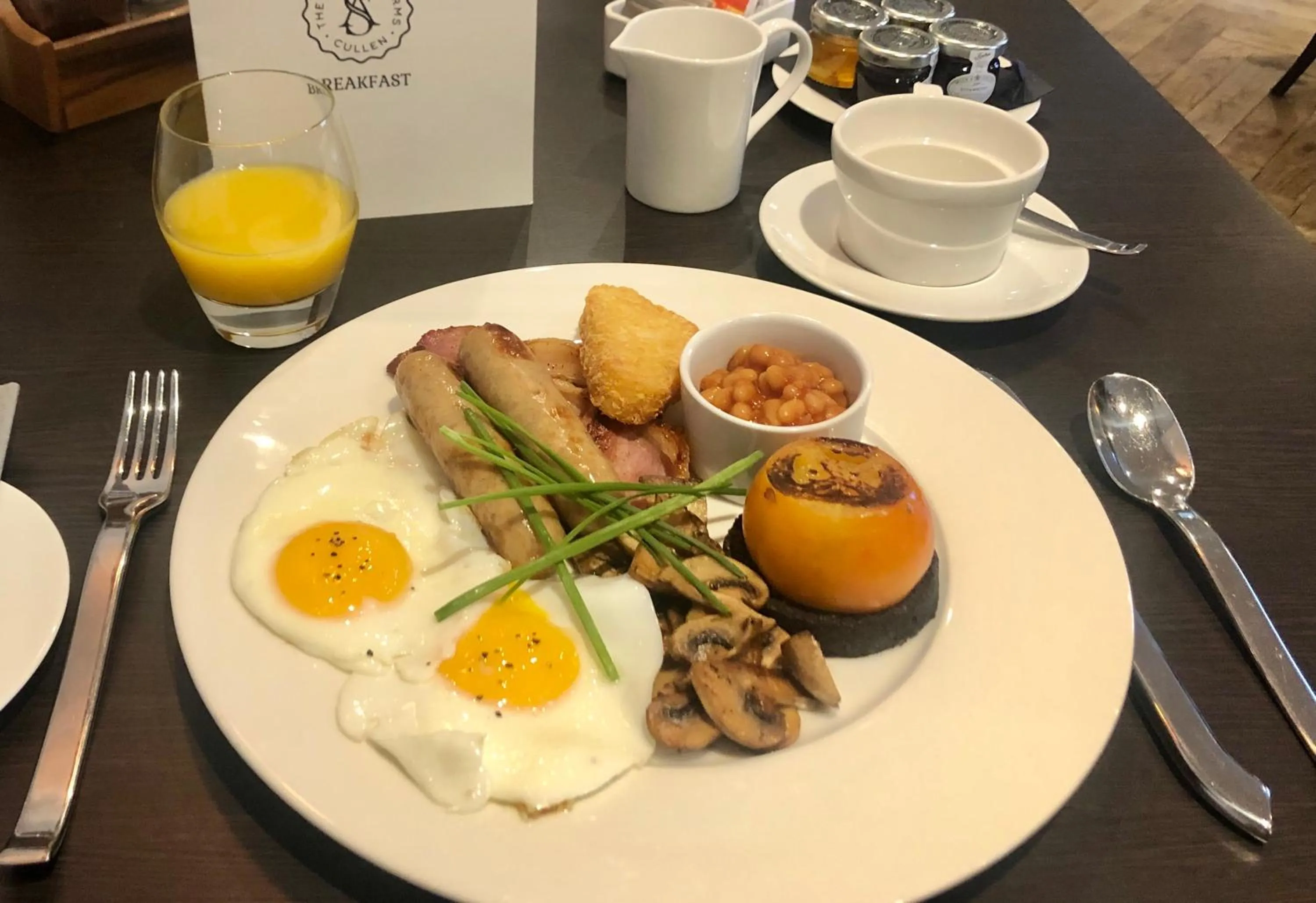 Breakfast in The Seafield Arms-Cullen