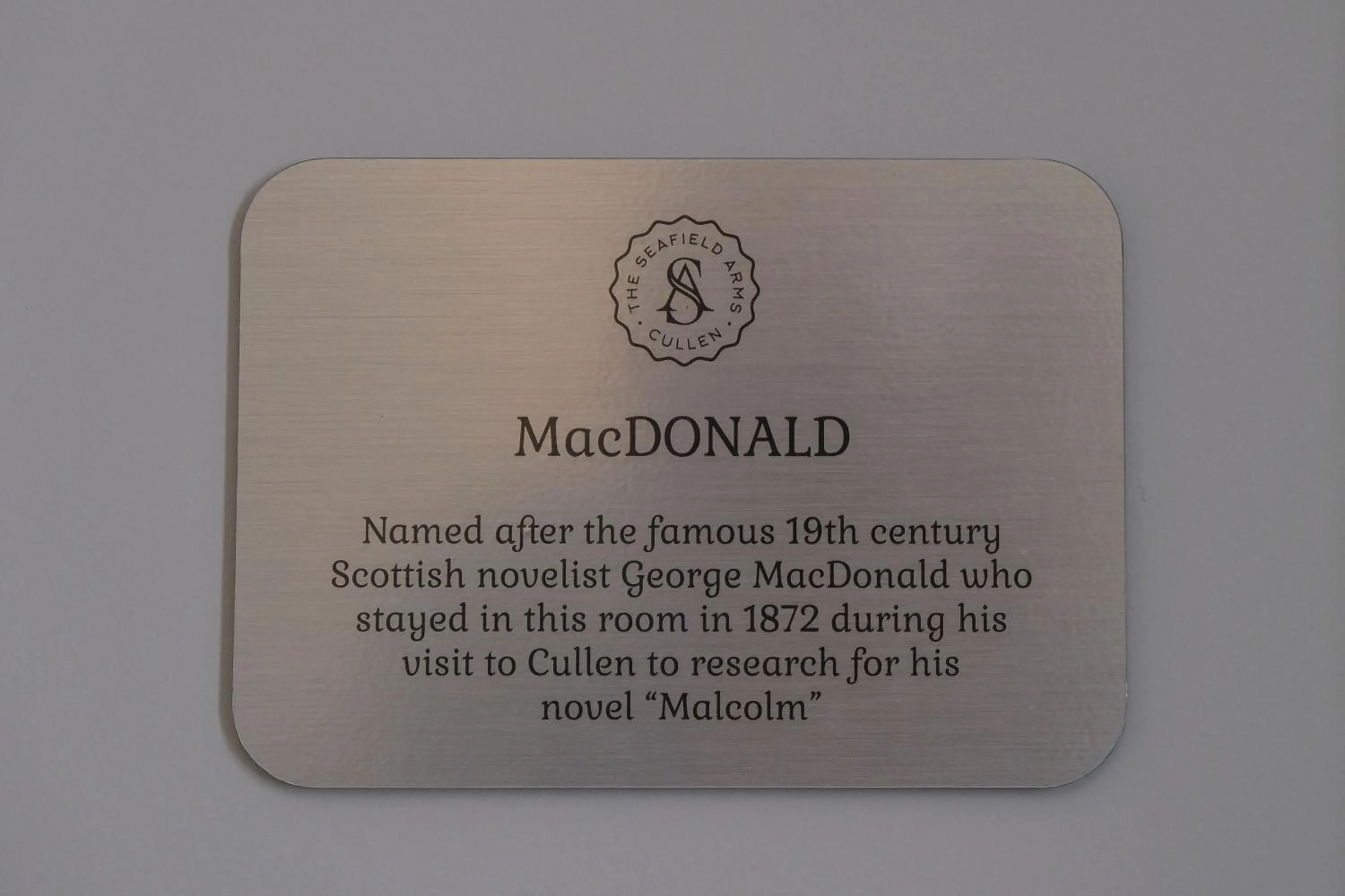 Decorative detail in The Seafield Arms-Cullen