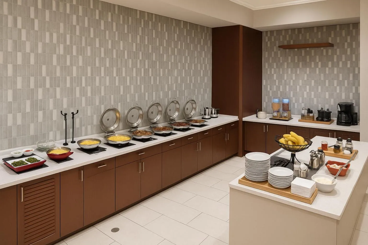 Breakfast in DoubleTree by Hilton St. Louis Forest Park