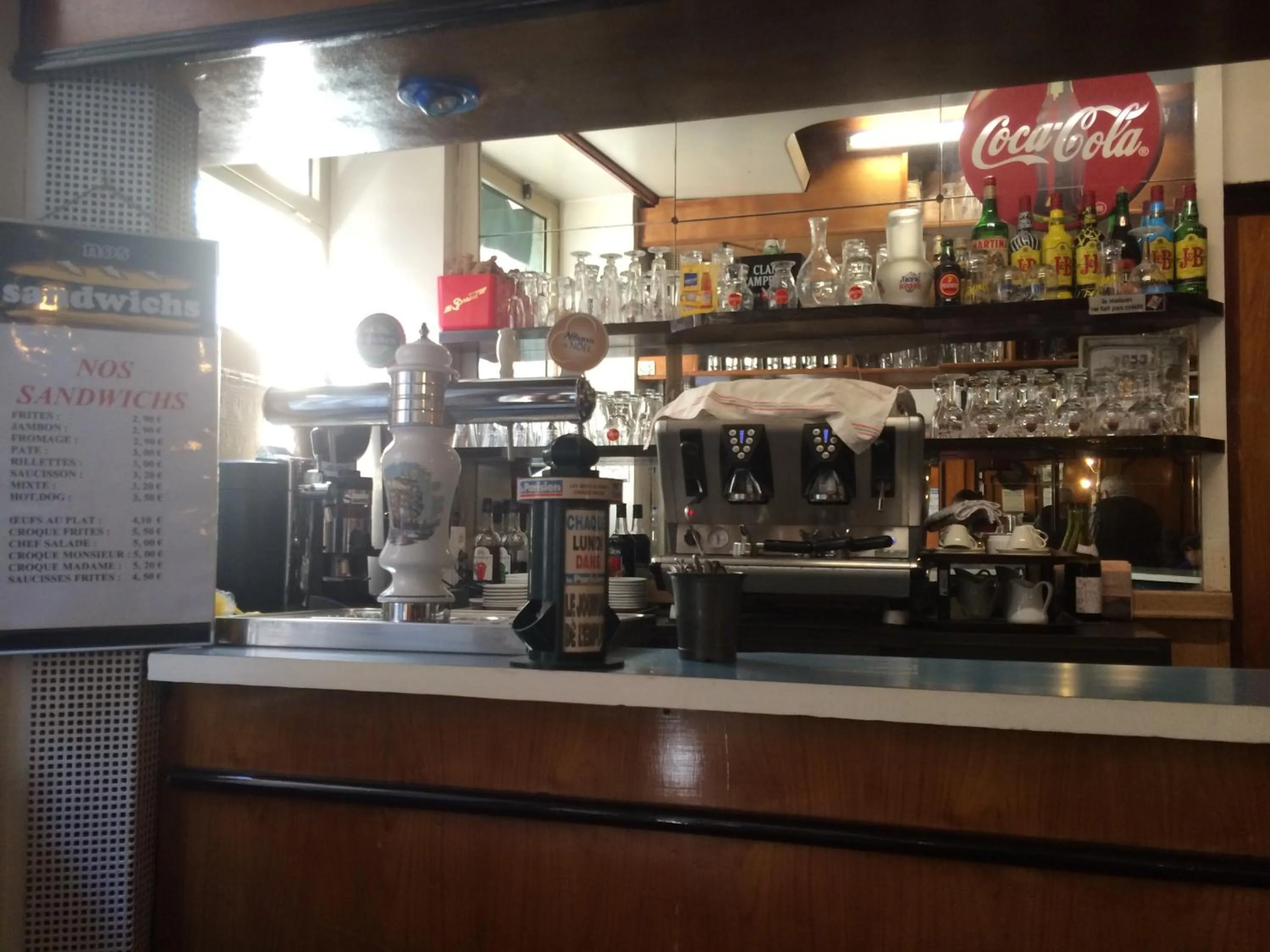 Lounge or bar in Hôtel Stanislas sans ascenseur