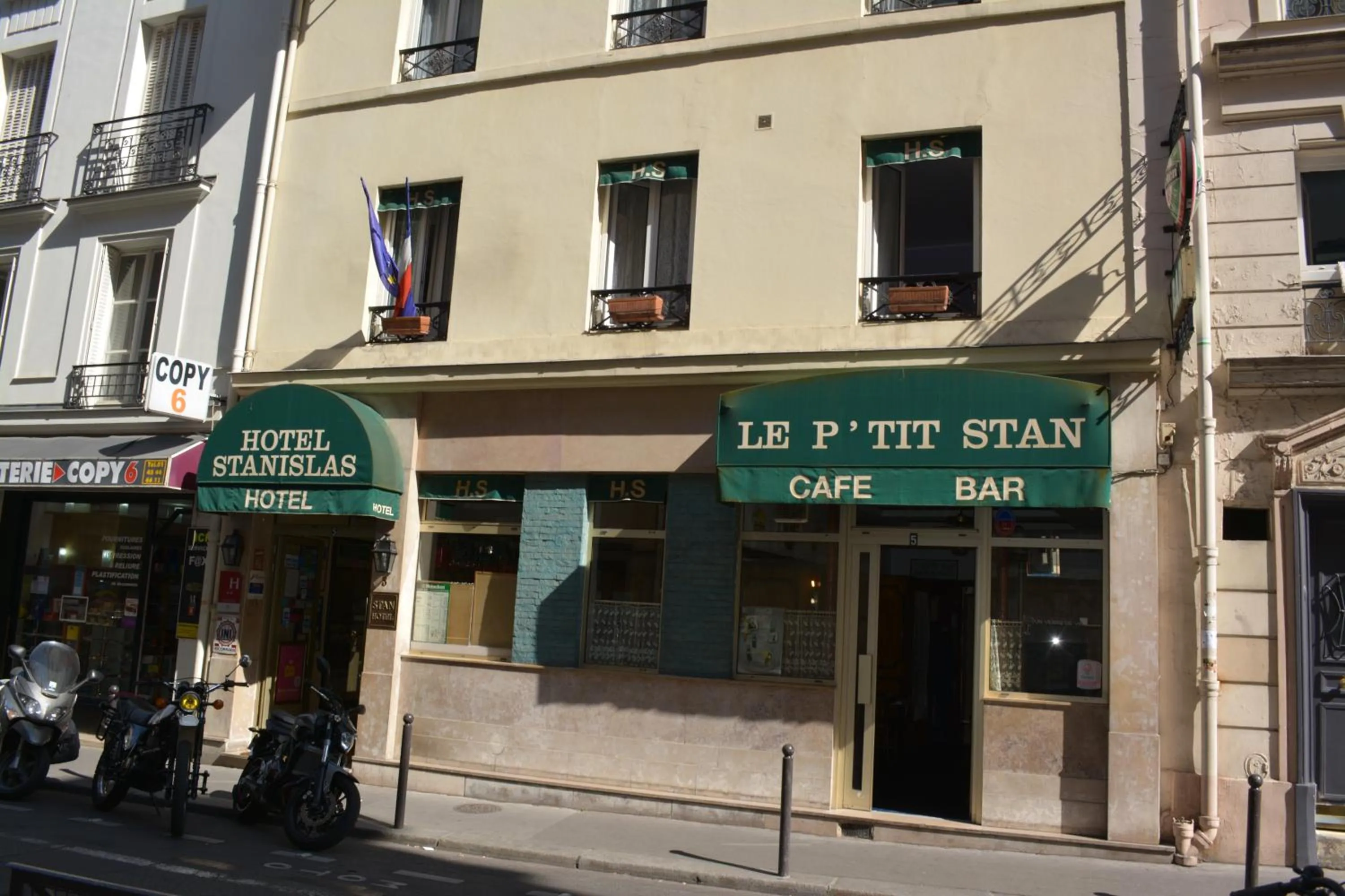 Sea view in Hôtel Stanislas sans ascenseur