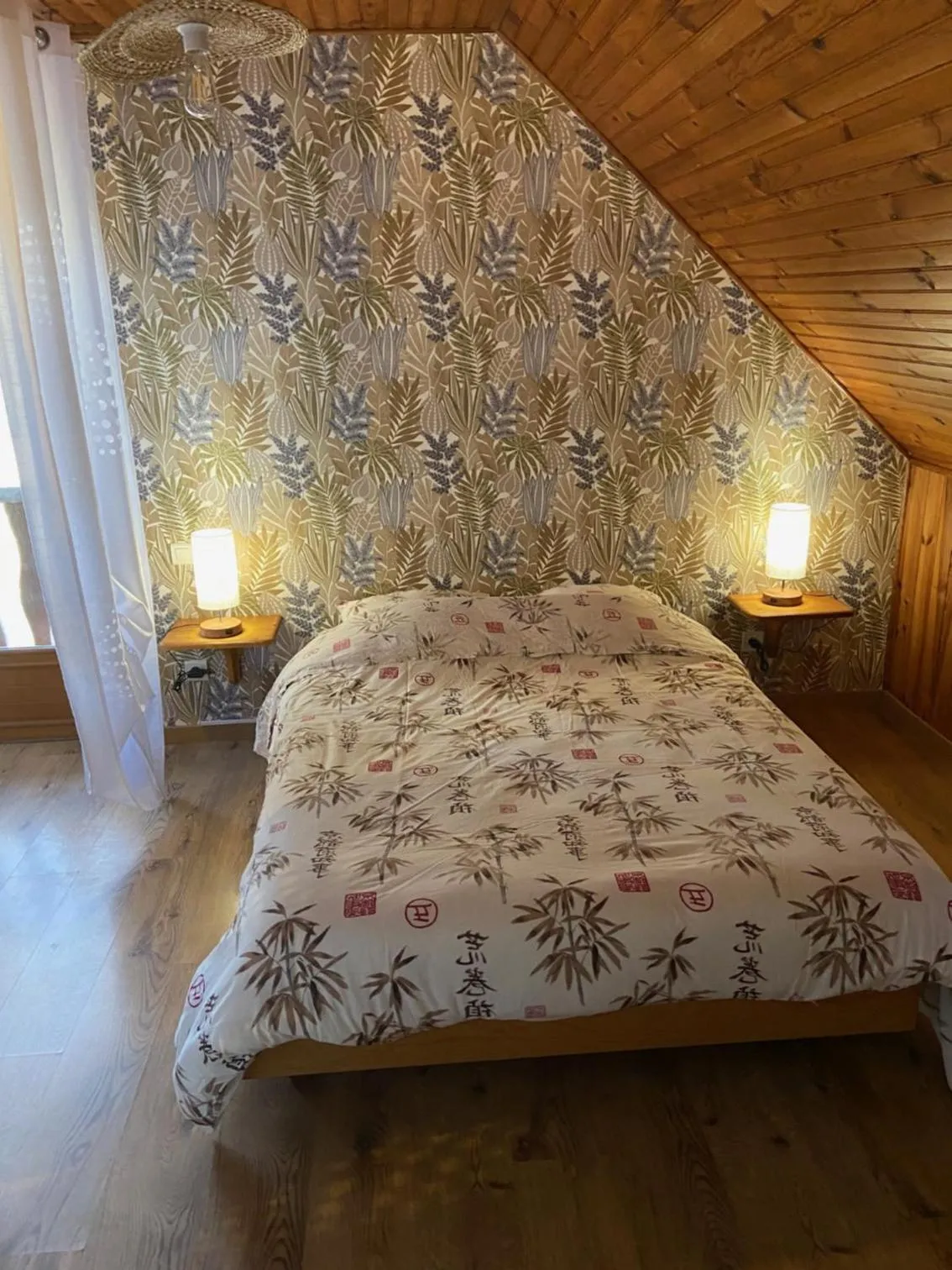 Bed in Chambres d 'hôtes "Au vieux Préssoir"