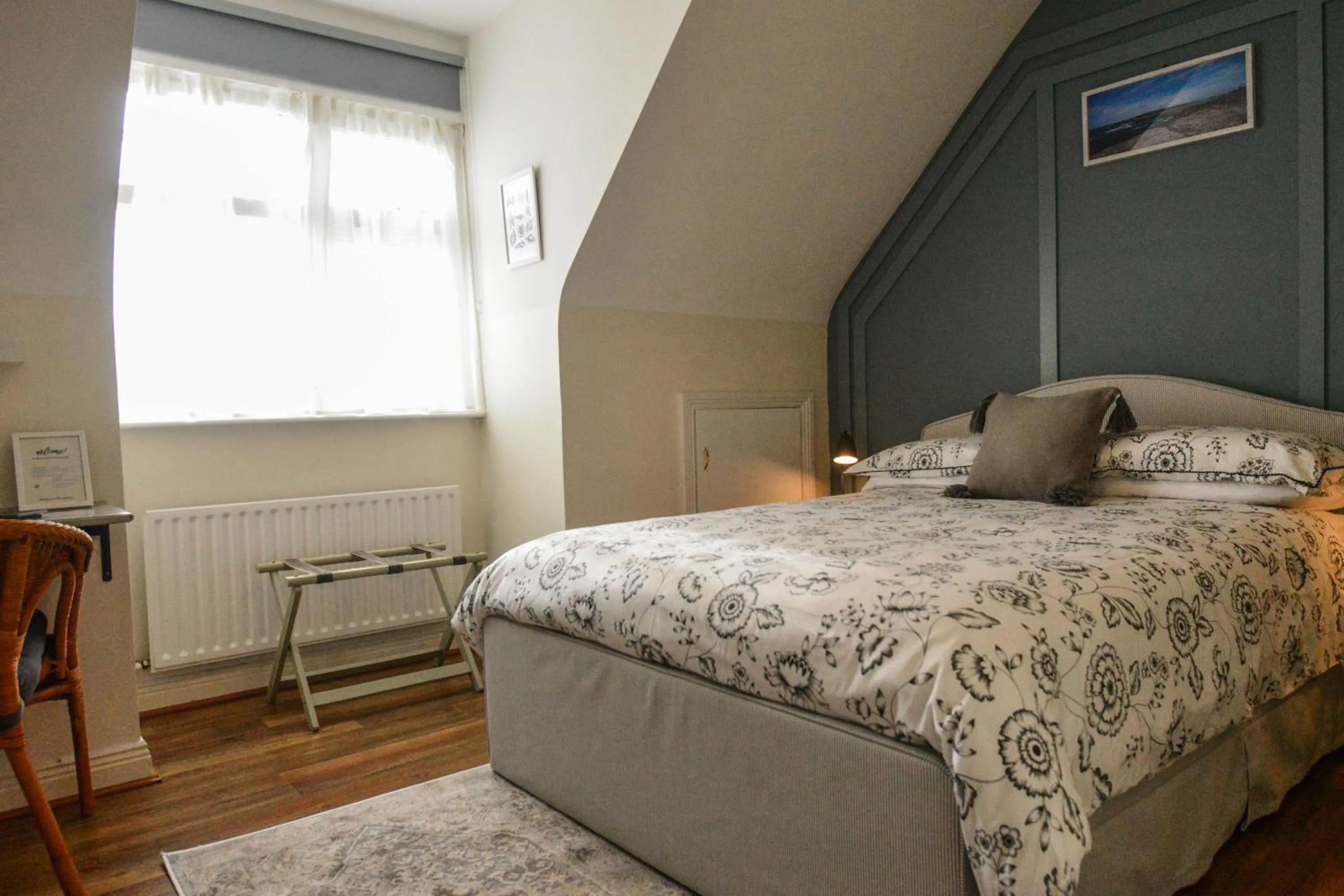 Bed in BlueTit Lodge