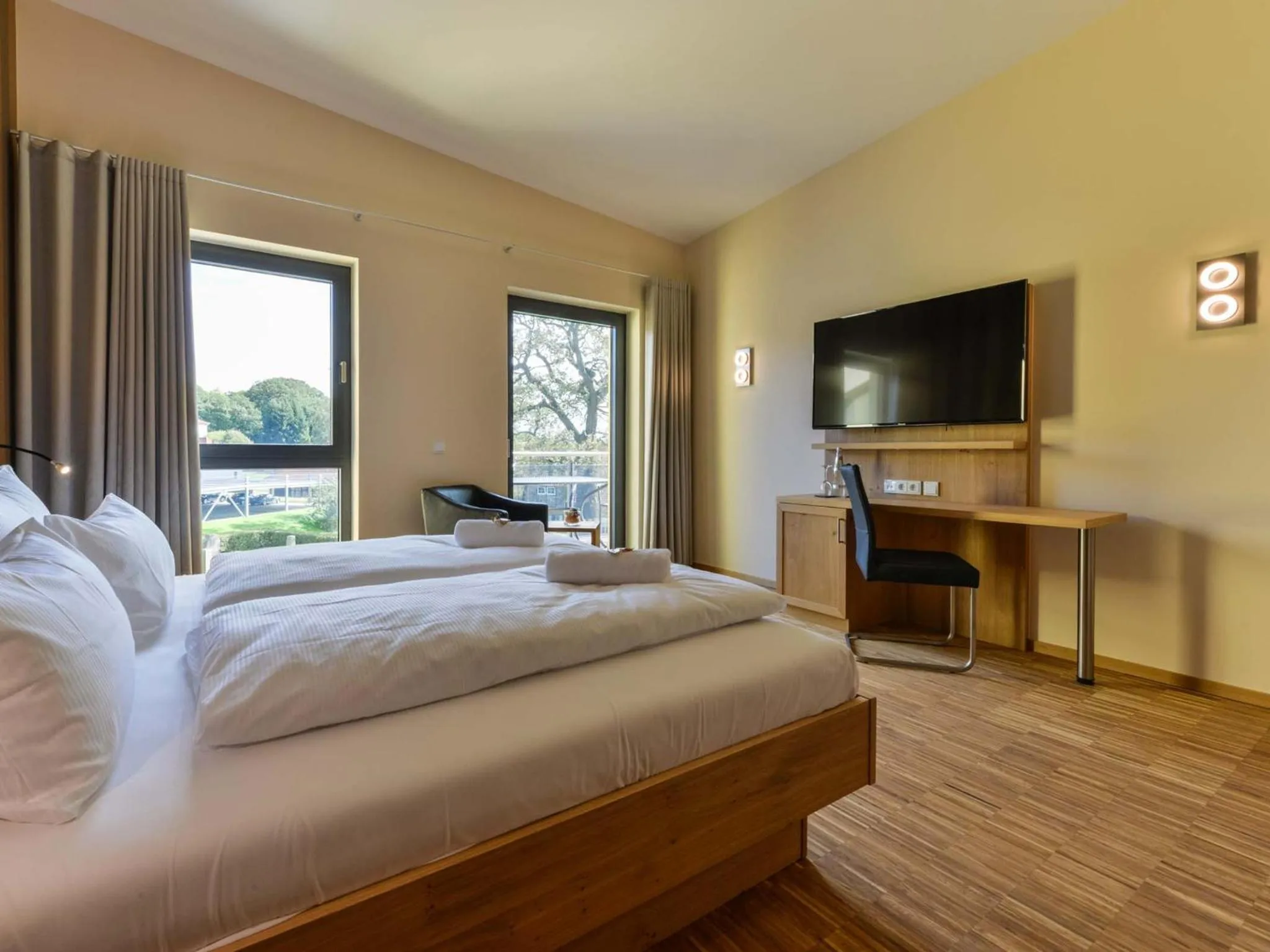 Bed in Hotel & Golfrestaurant Gut Wissmannshof