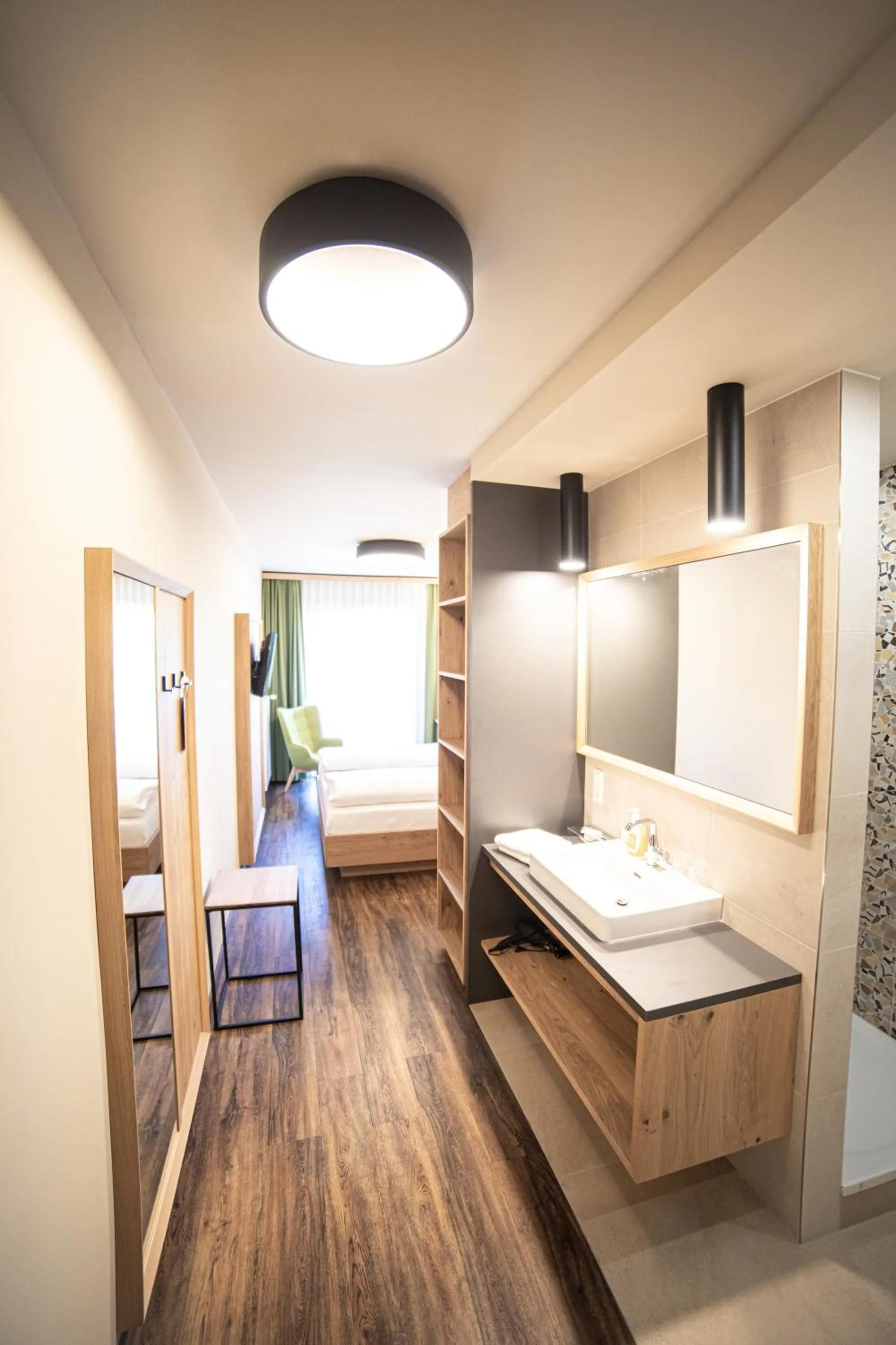 Decorative detail, Bed in Finkensteiner Hof