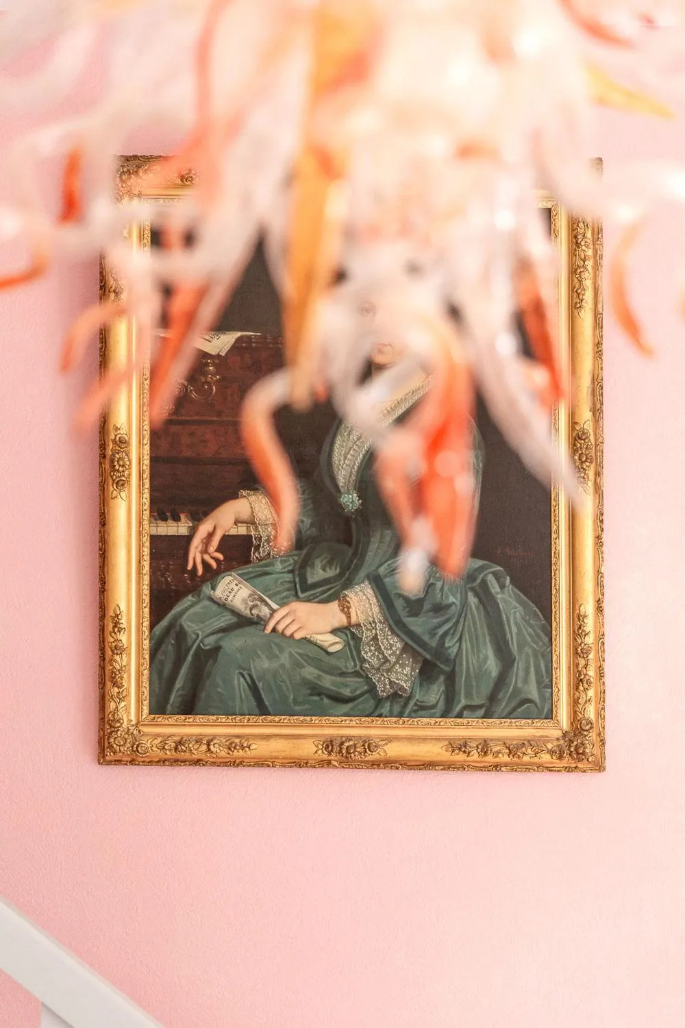 Living room in La Maison Charmante