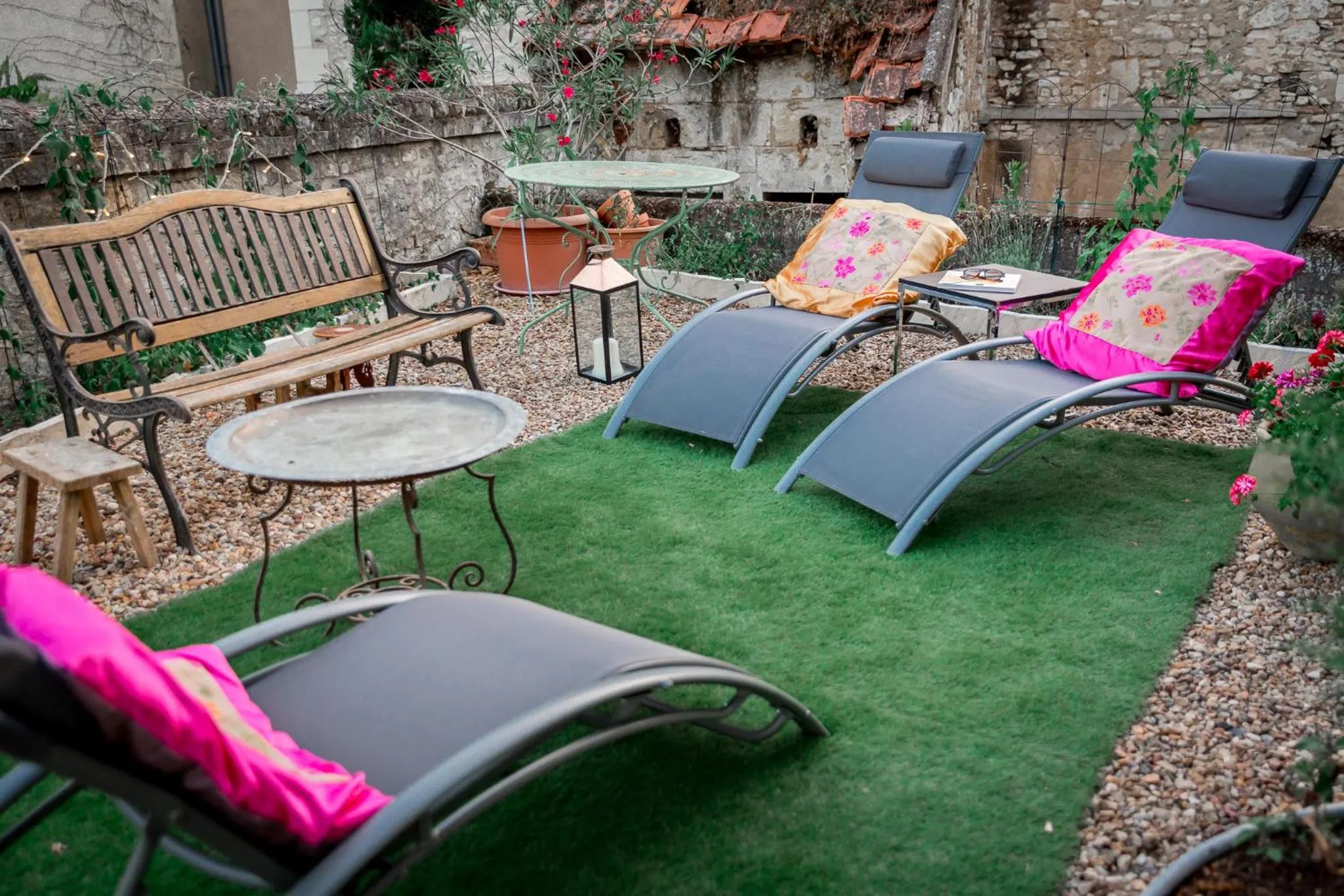 Garden in La Maison Charmante