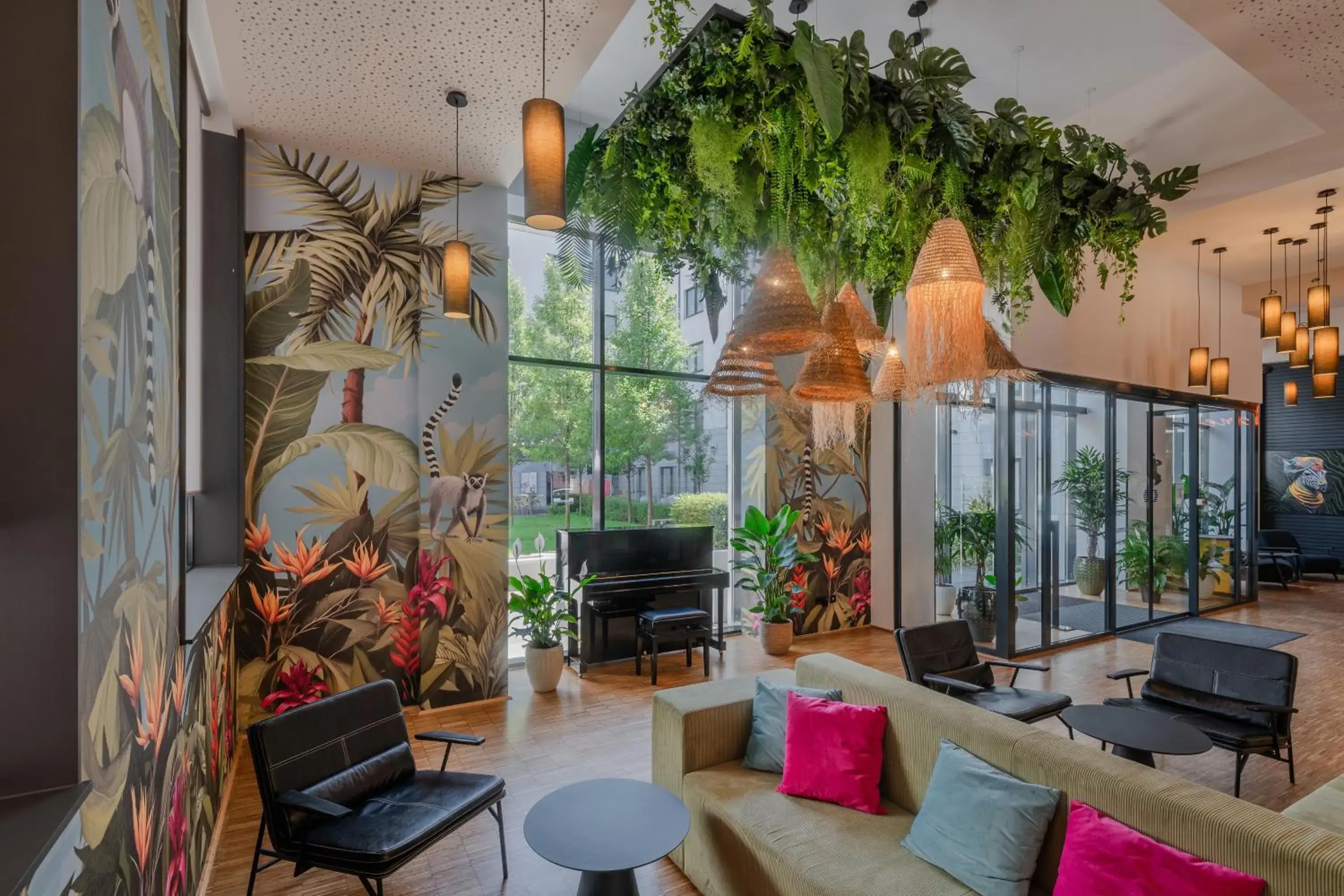 Lobby or reception in Dean's Home Budapest Lobby or reception in Dean's Home Budapest