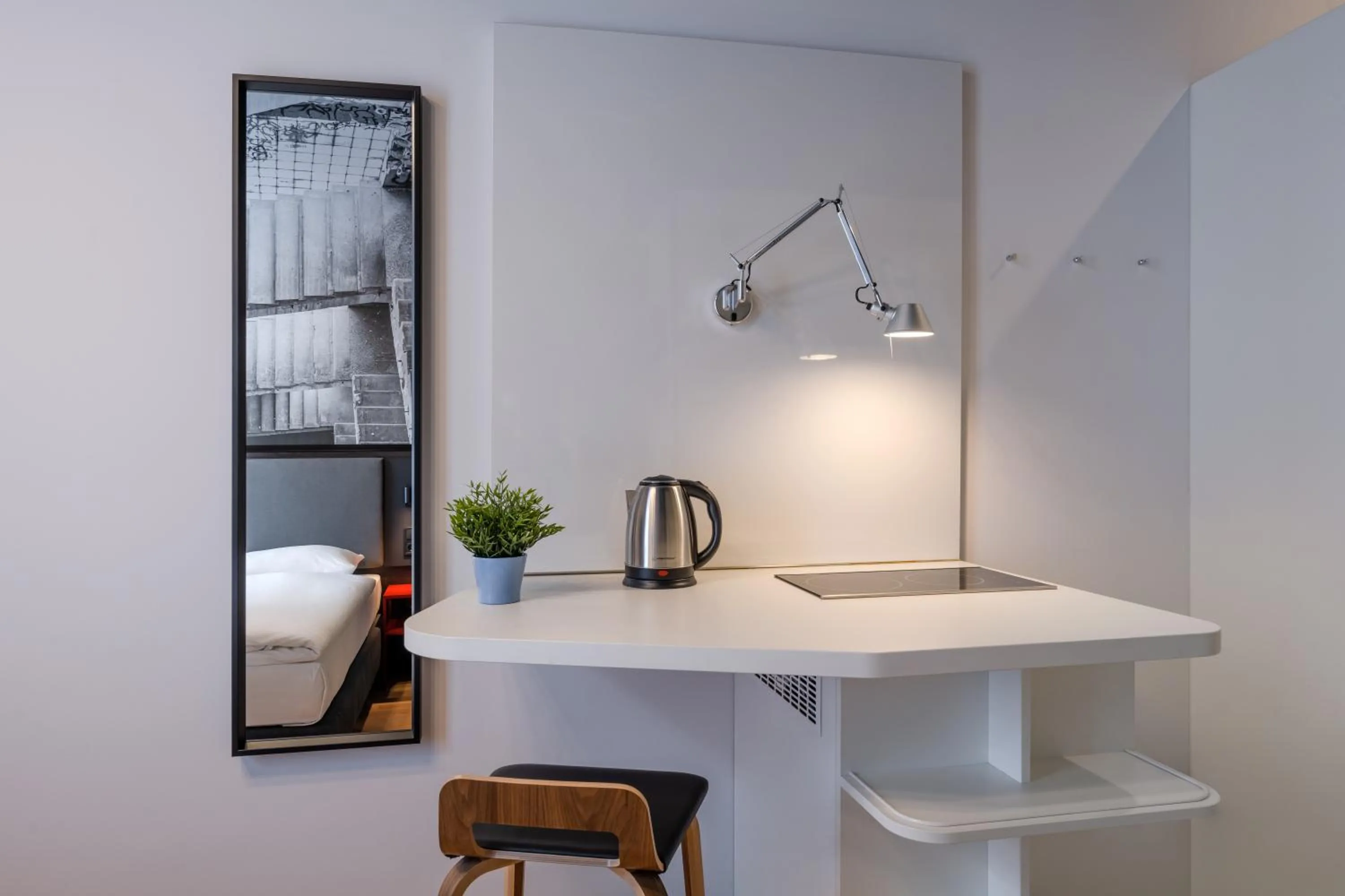 kitchen, Bed in Dean's Home Budapest