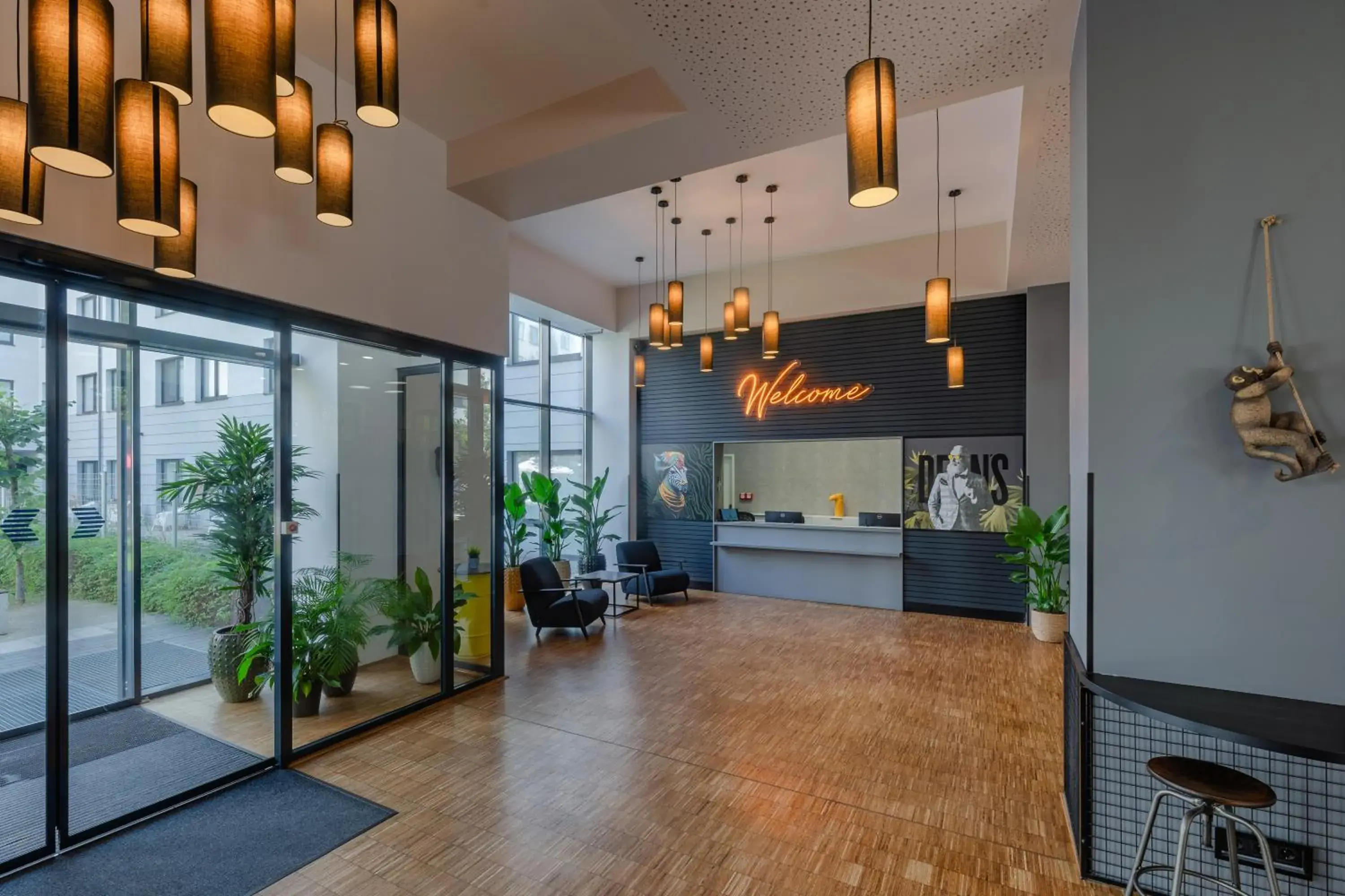 Lobby or reception in Dean's Home Budapest Lobby or reception in Dean's Home Budapest