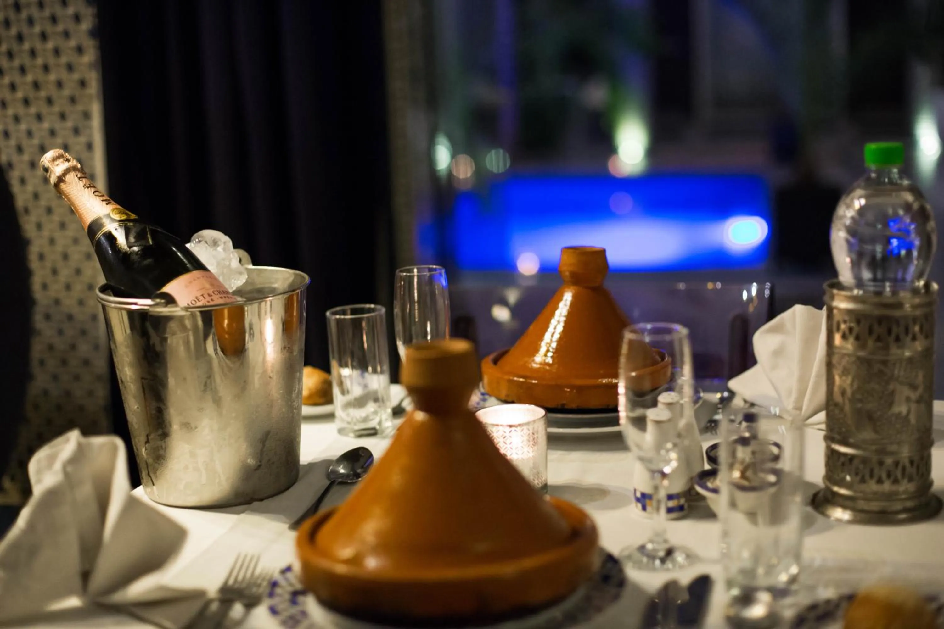 Dining area in Riad Braya
