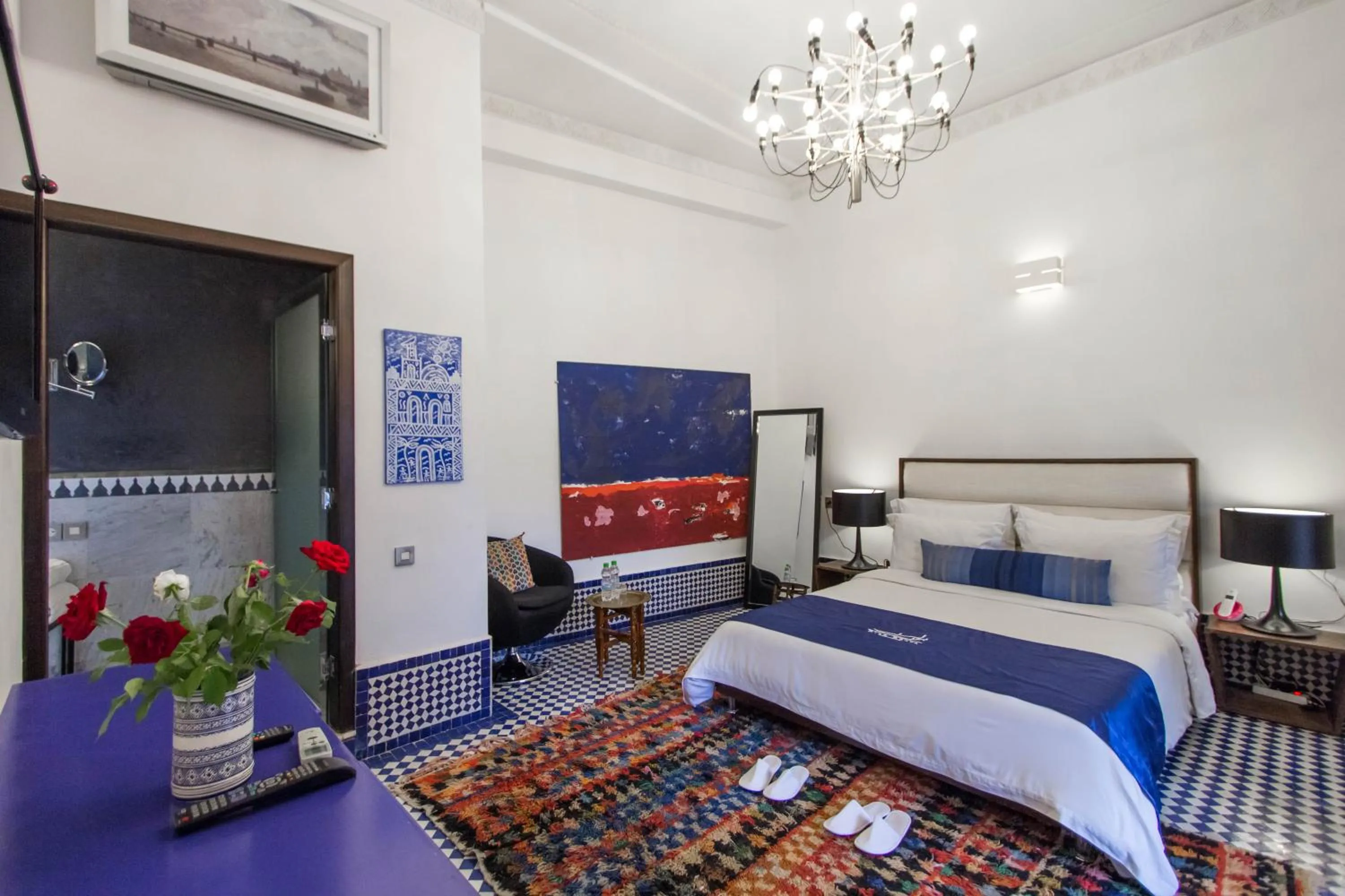 Bedroom, Bed in Riad Braya