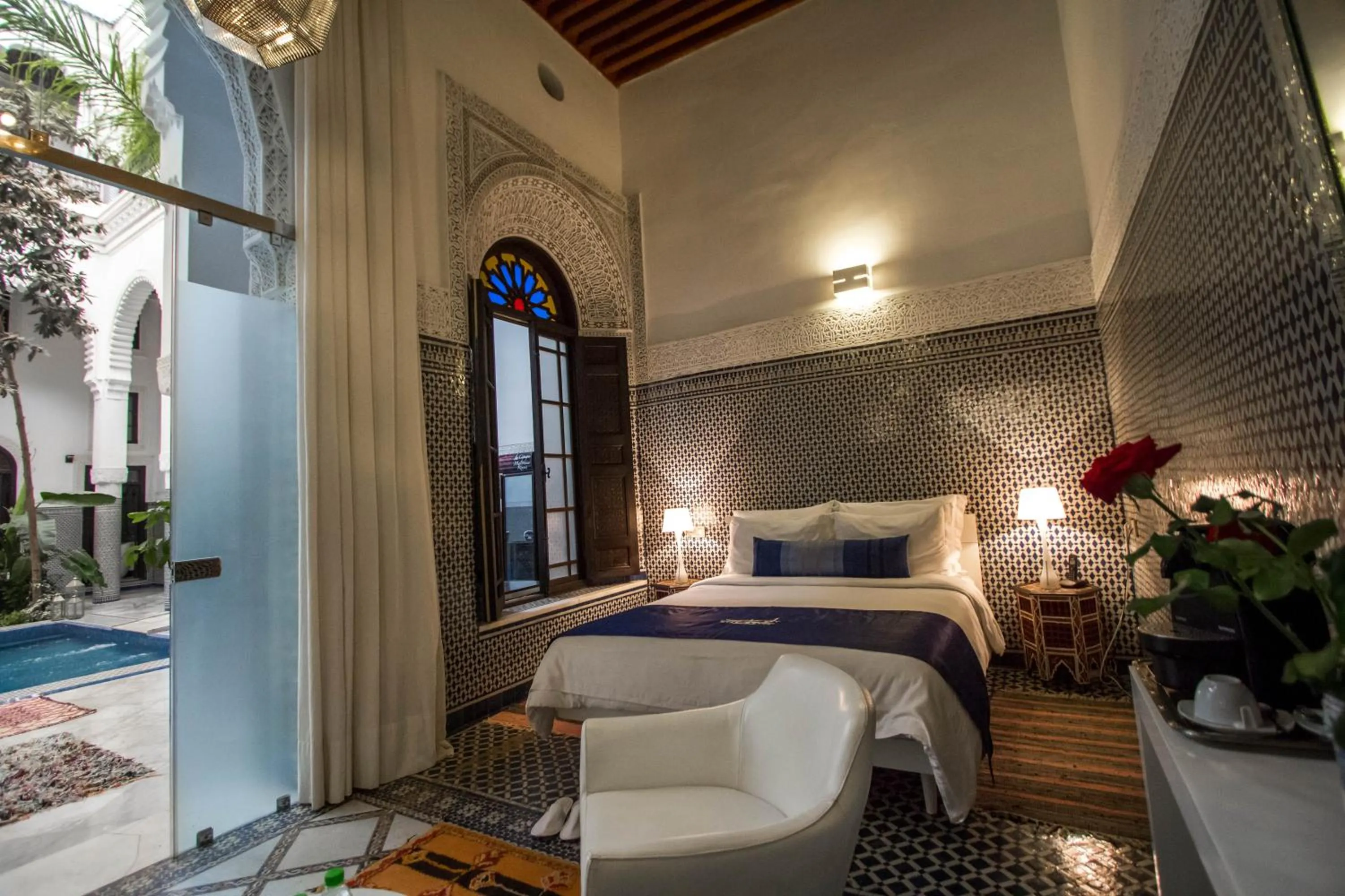 Bedroom, Bed in Riad Braya