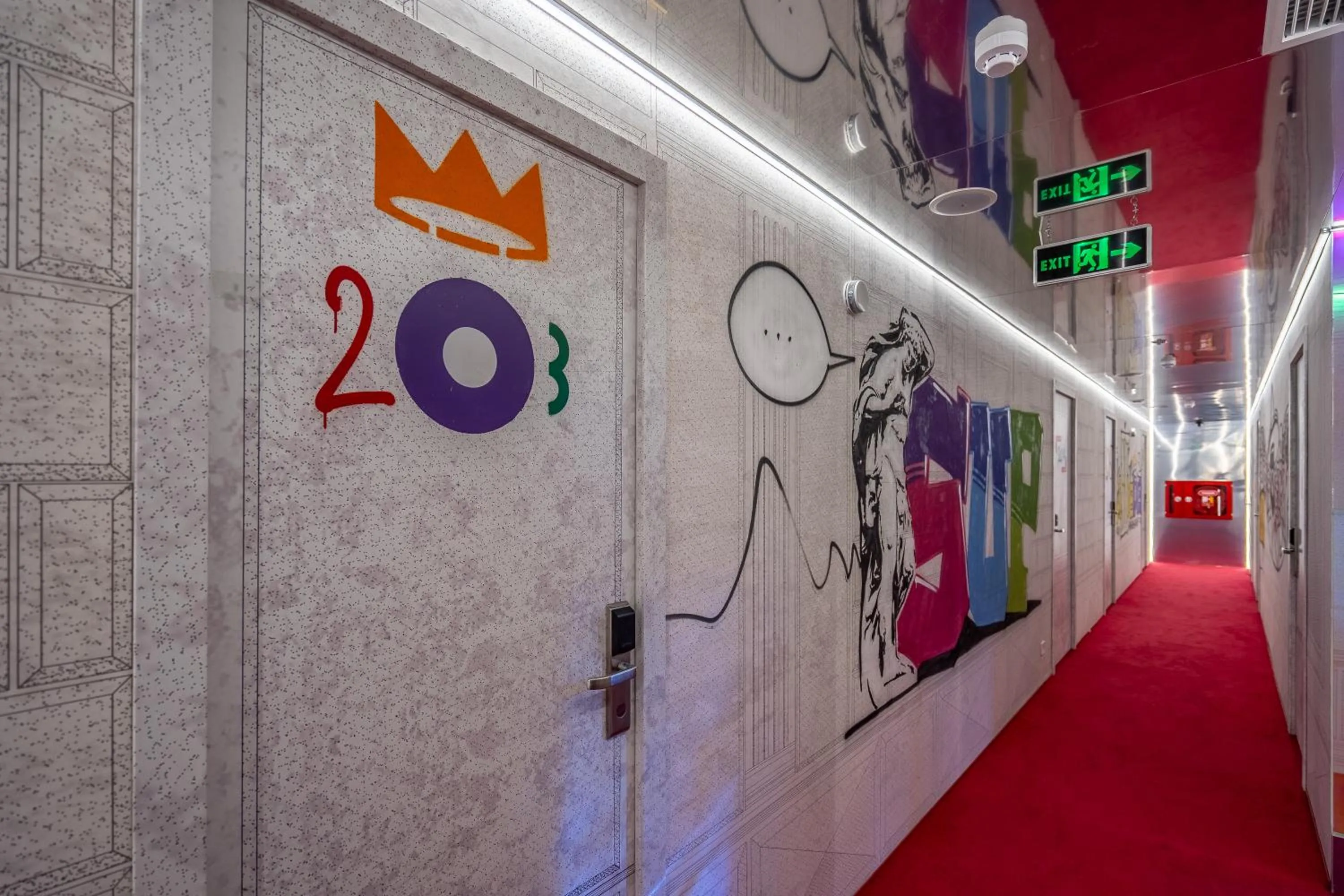 Property building in Platforma Design Hotel