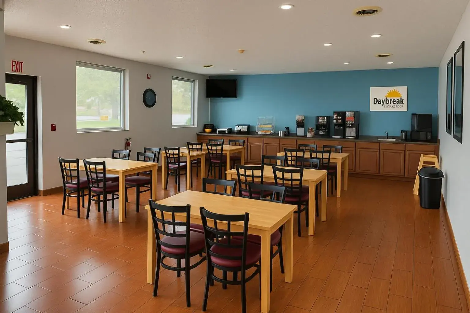 Breakfast in Days Inn by Wyndham Morton Breakfast in Days Inn by Wyndham Morton