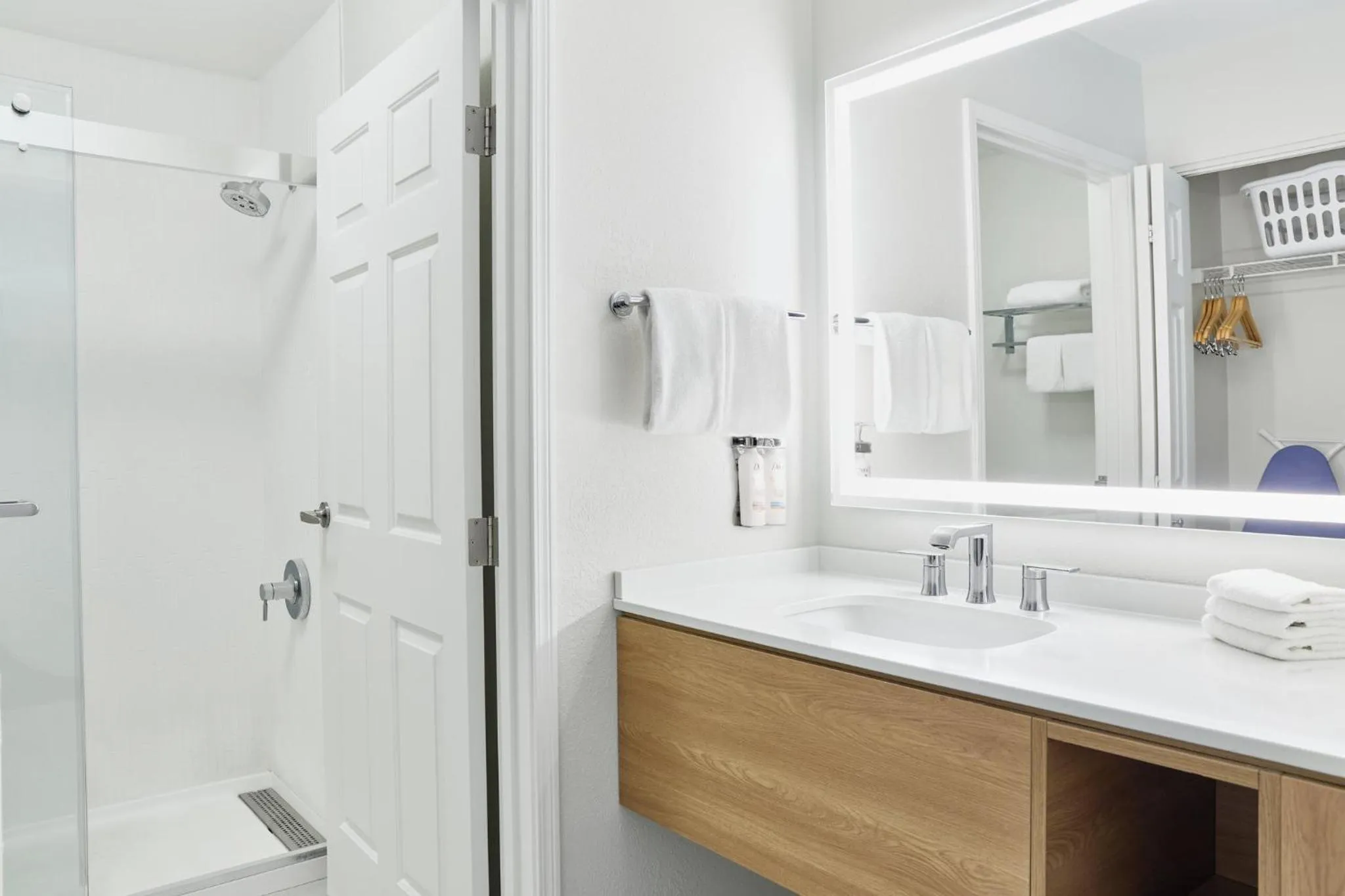 Bathroom in Staybridge Suites Peoria Downtown by IHG