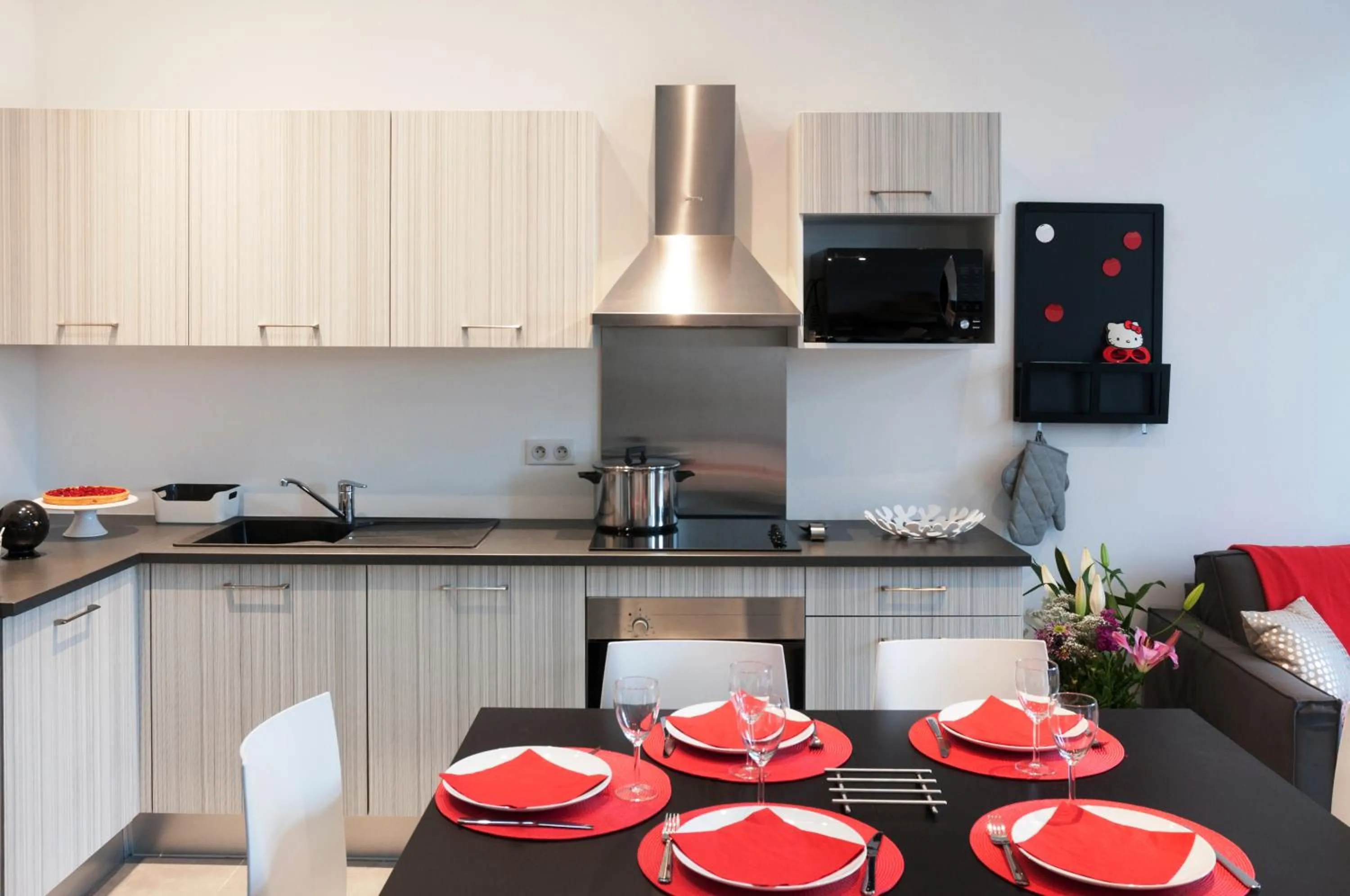 Kitchen or kitchenette in Domaine de Selhac