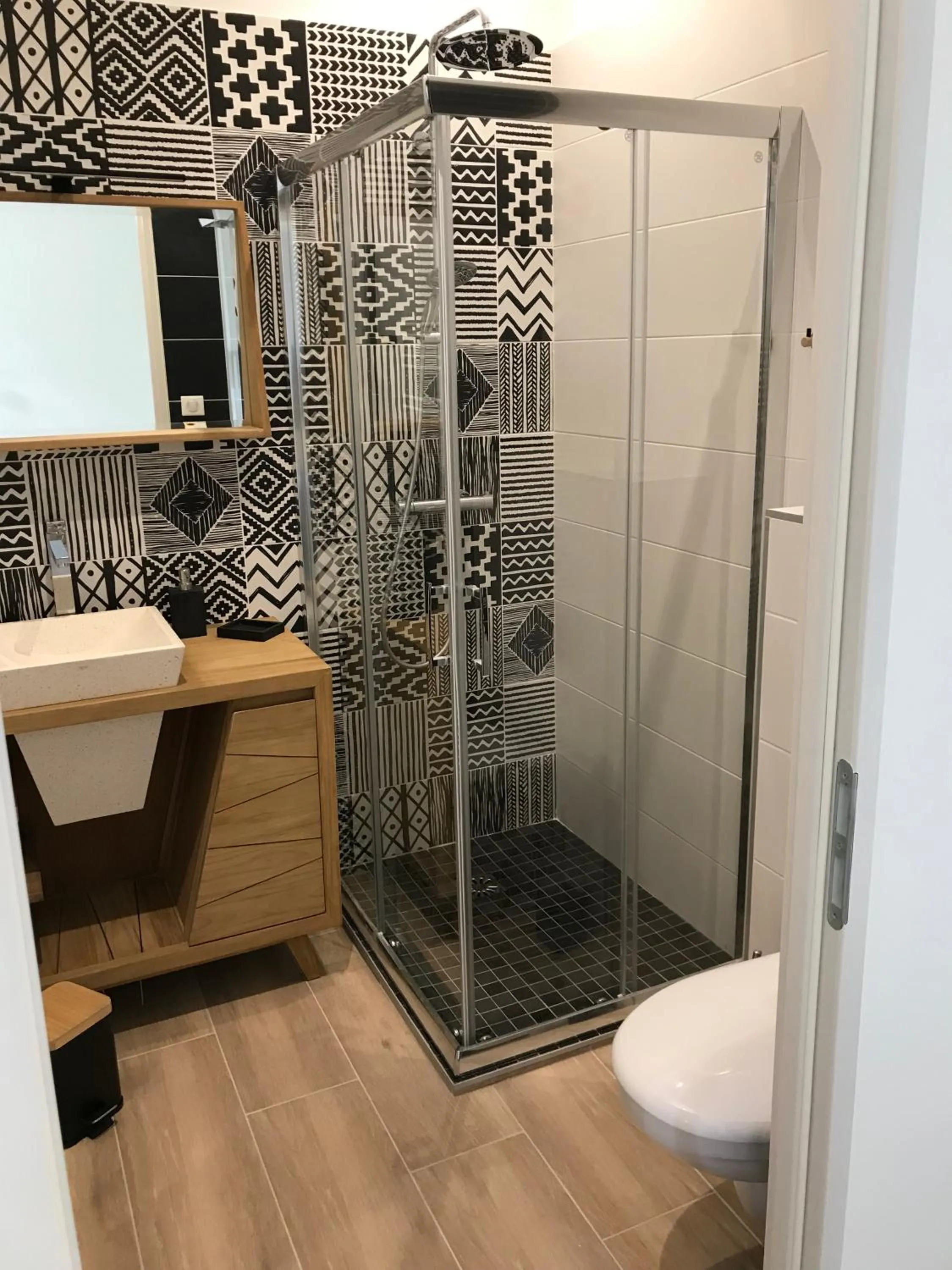 Shower in Domaine de Selhac