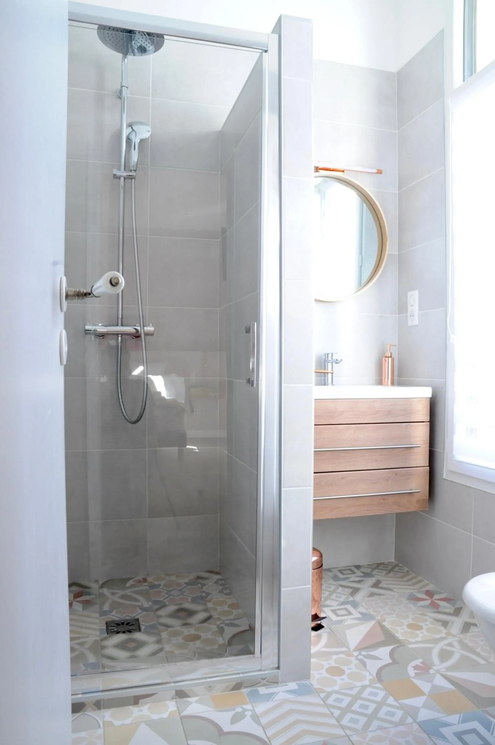 Shower in Domaine de Selhac