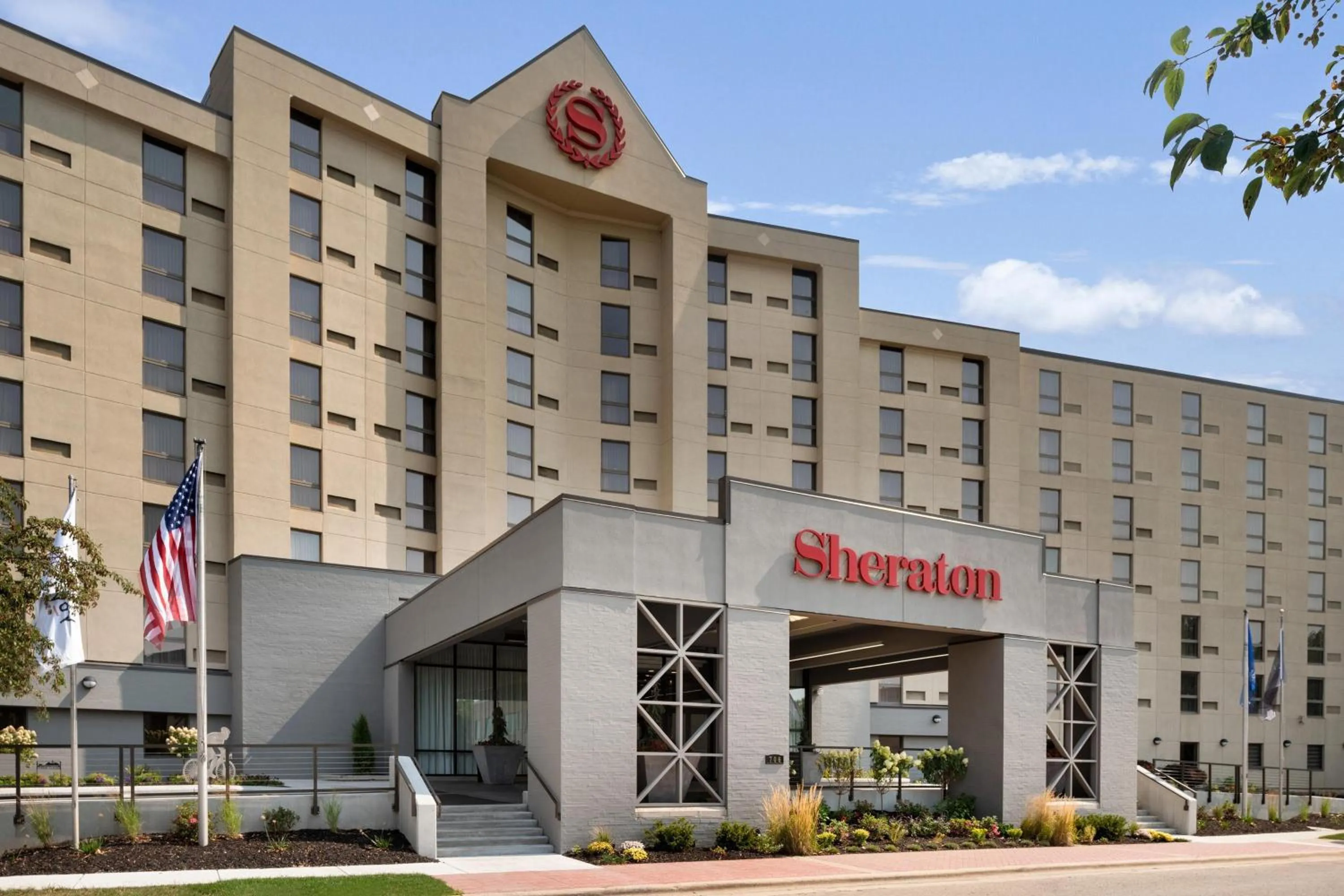 Property building in Sheraton Madison Hotel