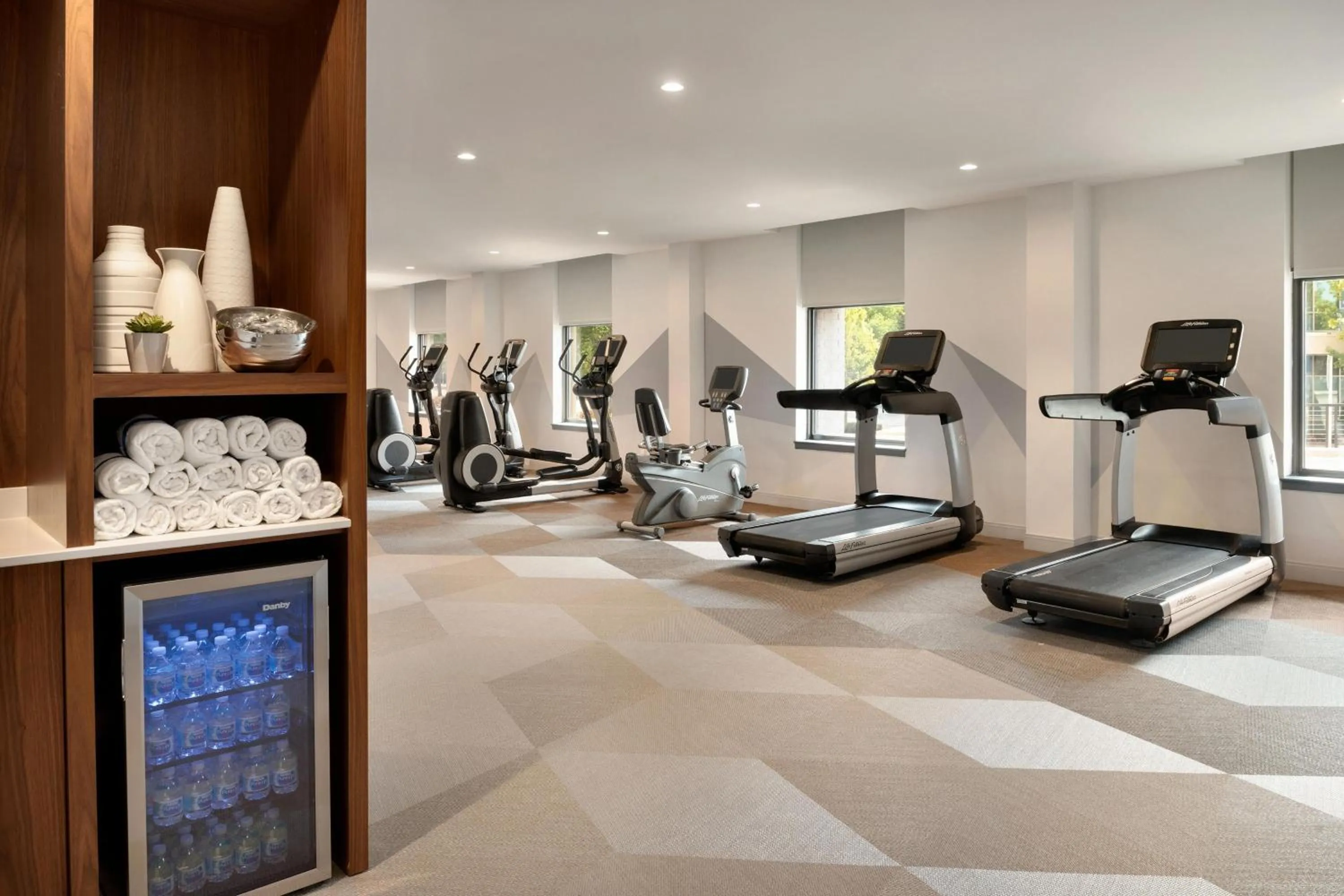 Fitness centre/facilities in Sheraton Madison Hotel