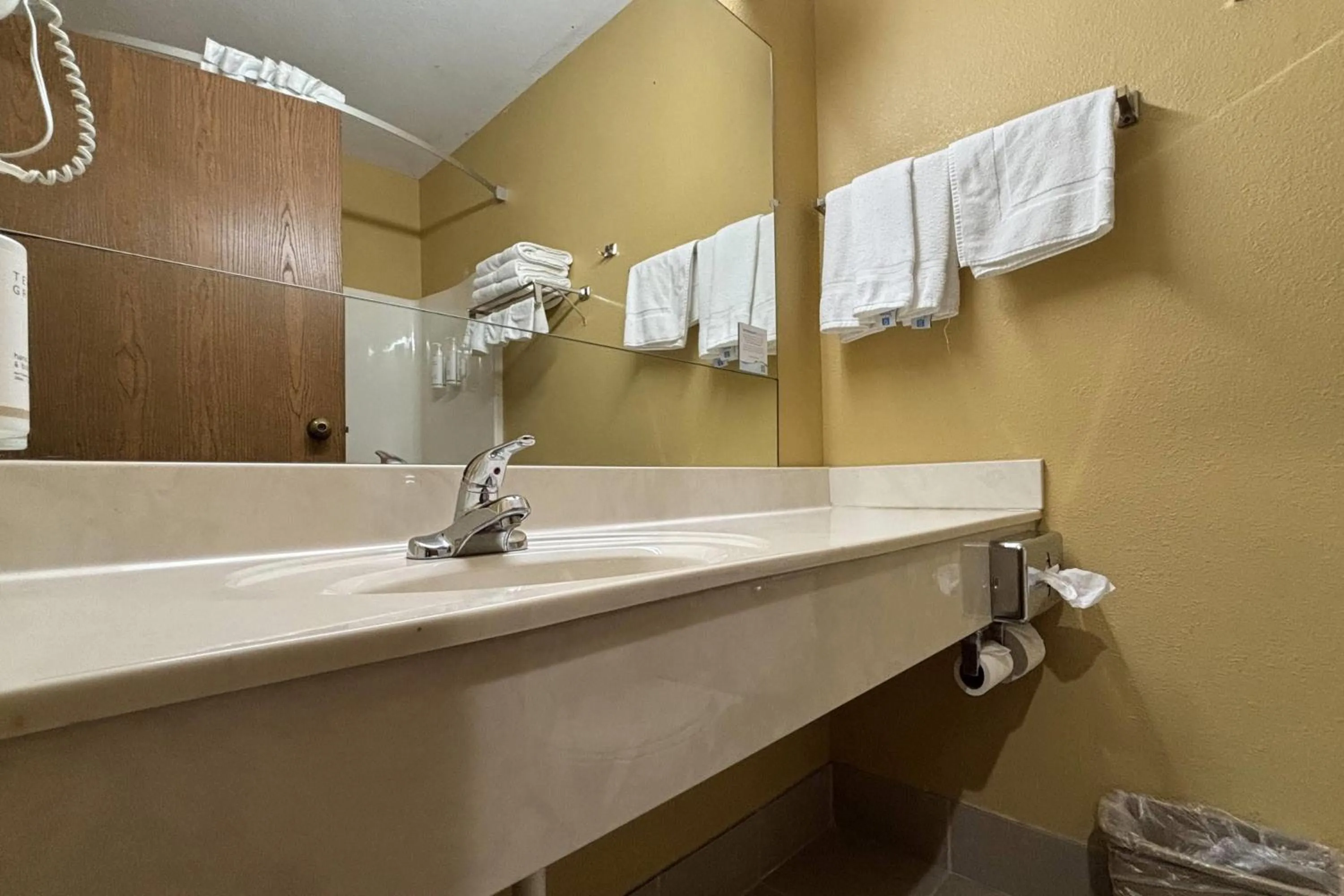 Bathroom in Super 8 by Wyndham Staunton
