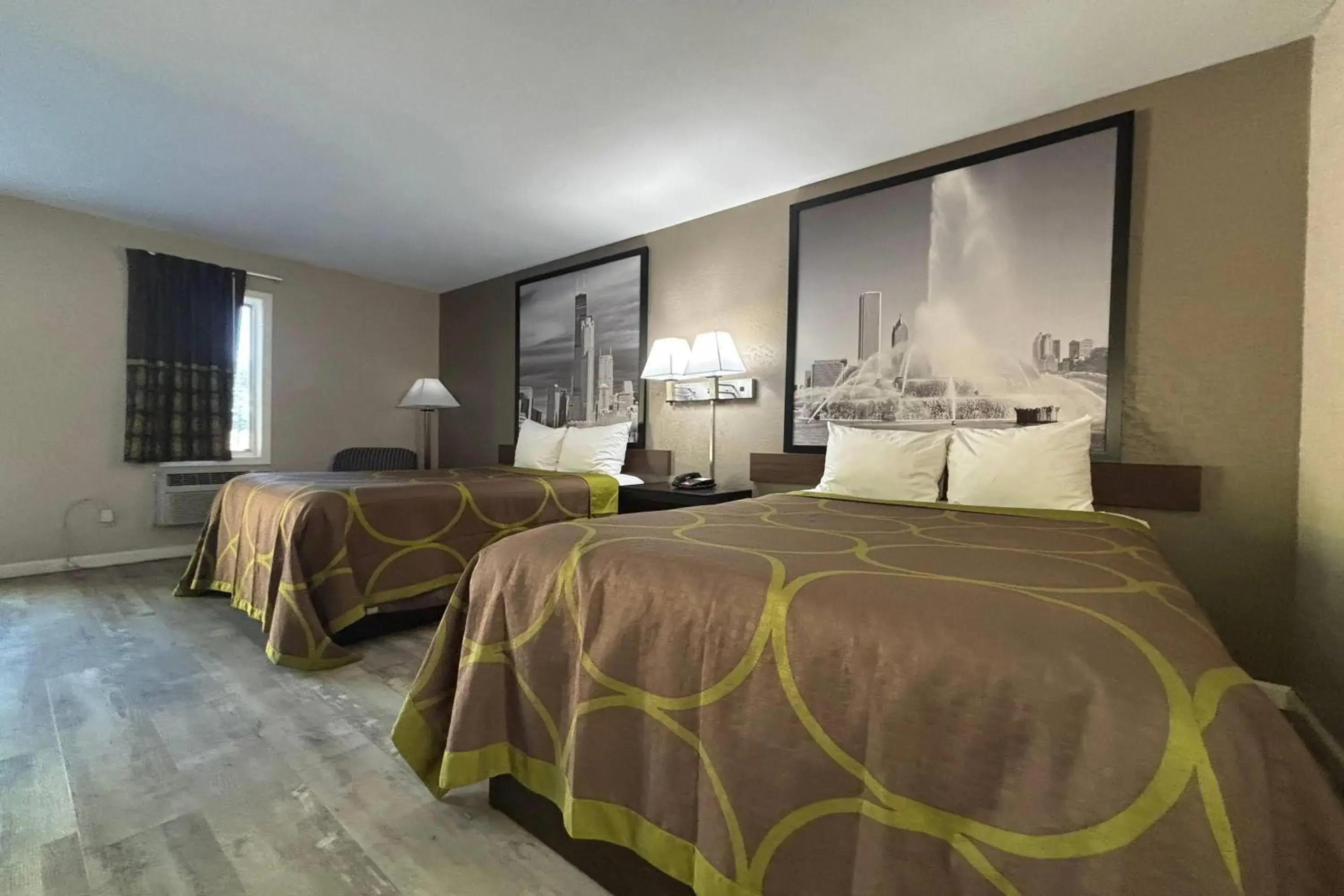 Photo of the whole room, Bed in Super 8 by Wyndham Taylorville IL Photo of the whole room, Bed in Super 8 by Wyndham Taylorville IL