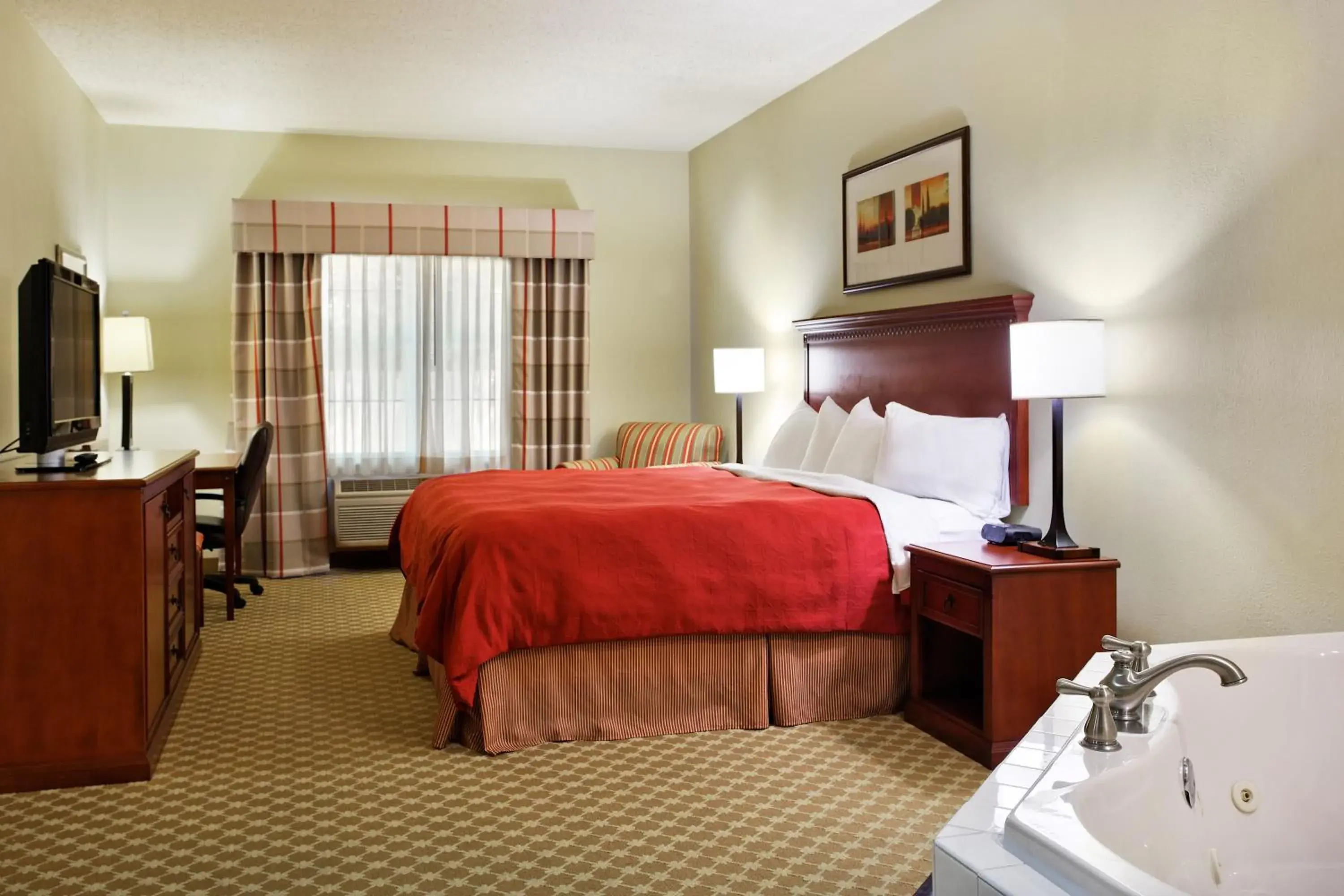Bed in Country Inn & Suites by Radisson, Rock Falls, IL Bed in Country Inn & Suites by Radisson, Rock Falls, IL