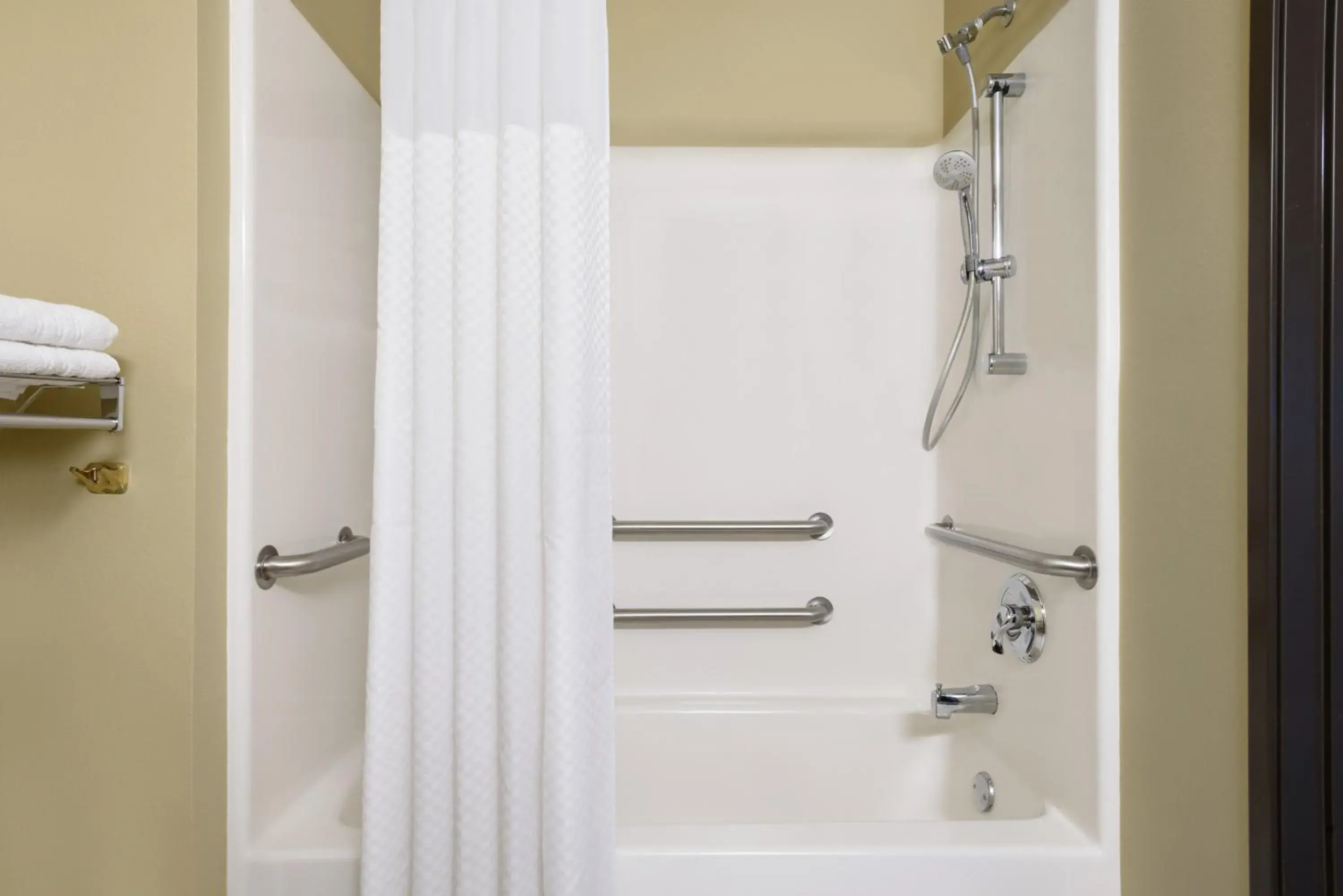 Bathroom in Super 8 by Wyndham Sioux Falls Bathroom in Super 8 by Wyndham Sioux Falls