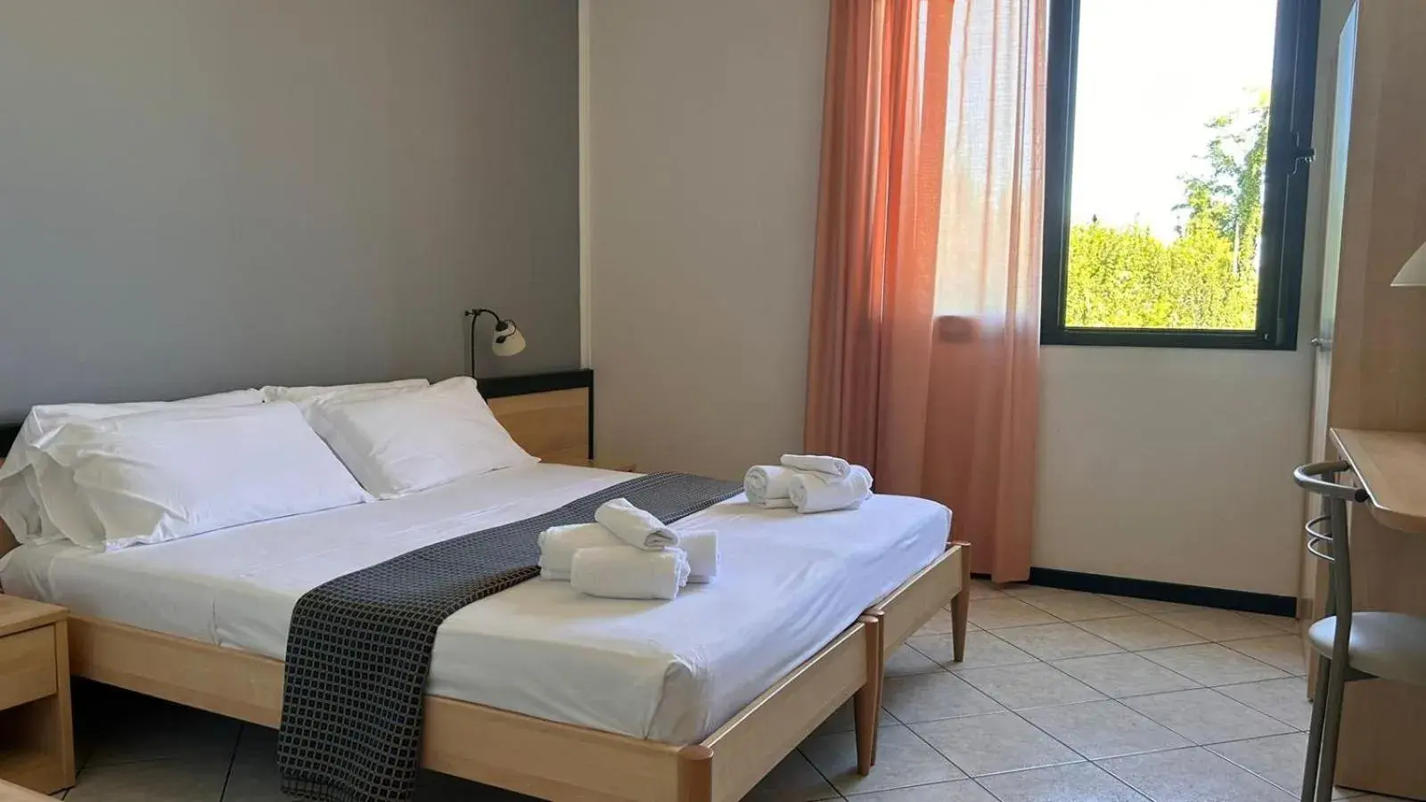 Double or Twin Room with Street View in Hotel Gran Delta di ALBA-INVEST srl Double or Twin Room with Street View in Hotel Gran Delta di ALBA-INVEST srl