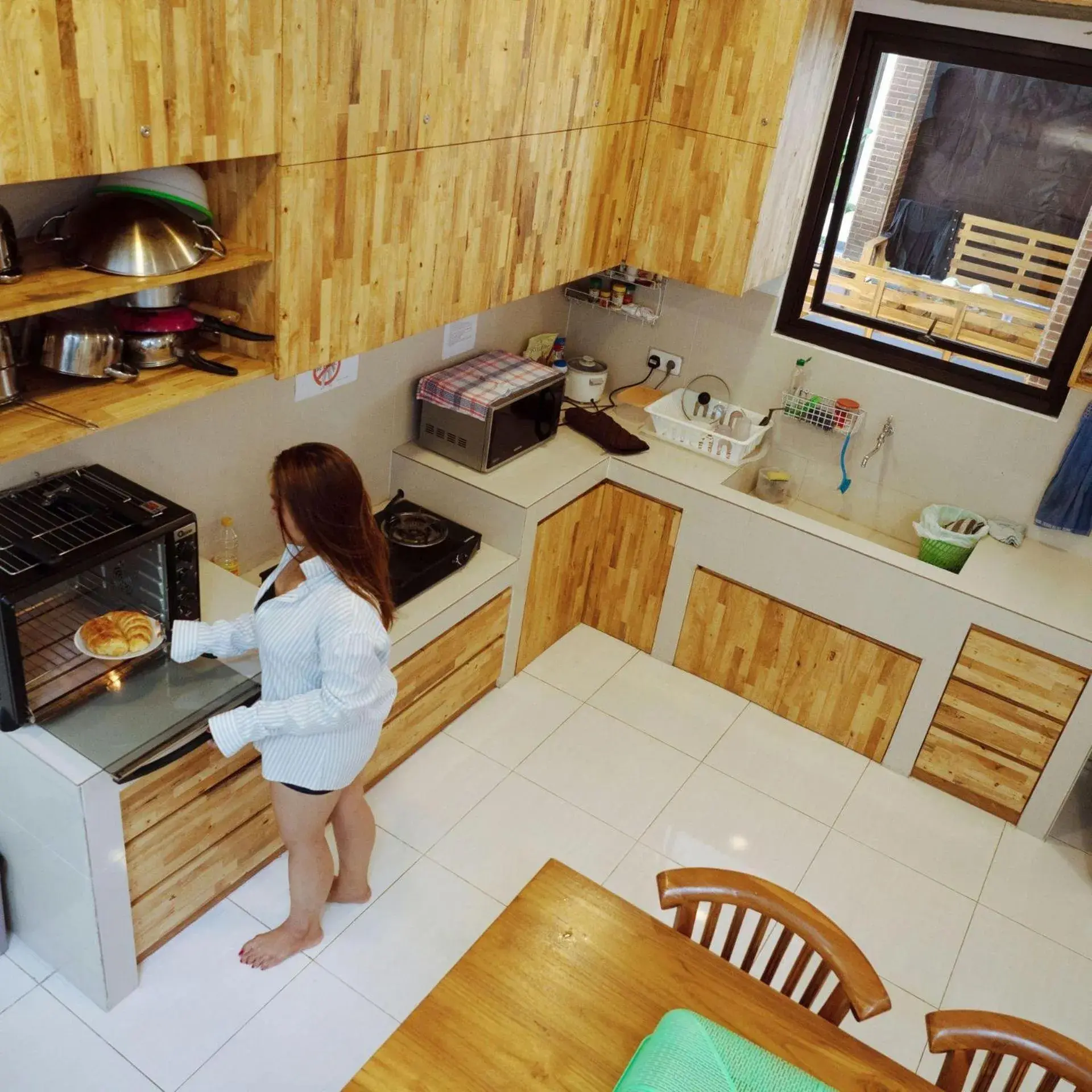 Communal kitchen in Metta Agara Communal kitchen in Metta Agara