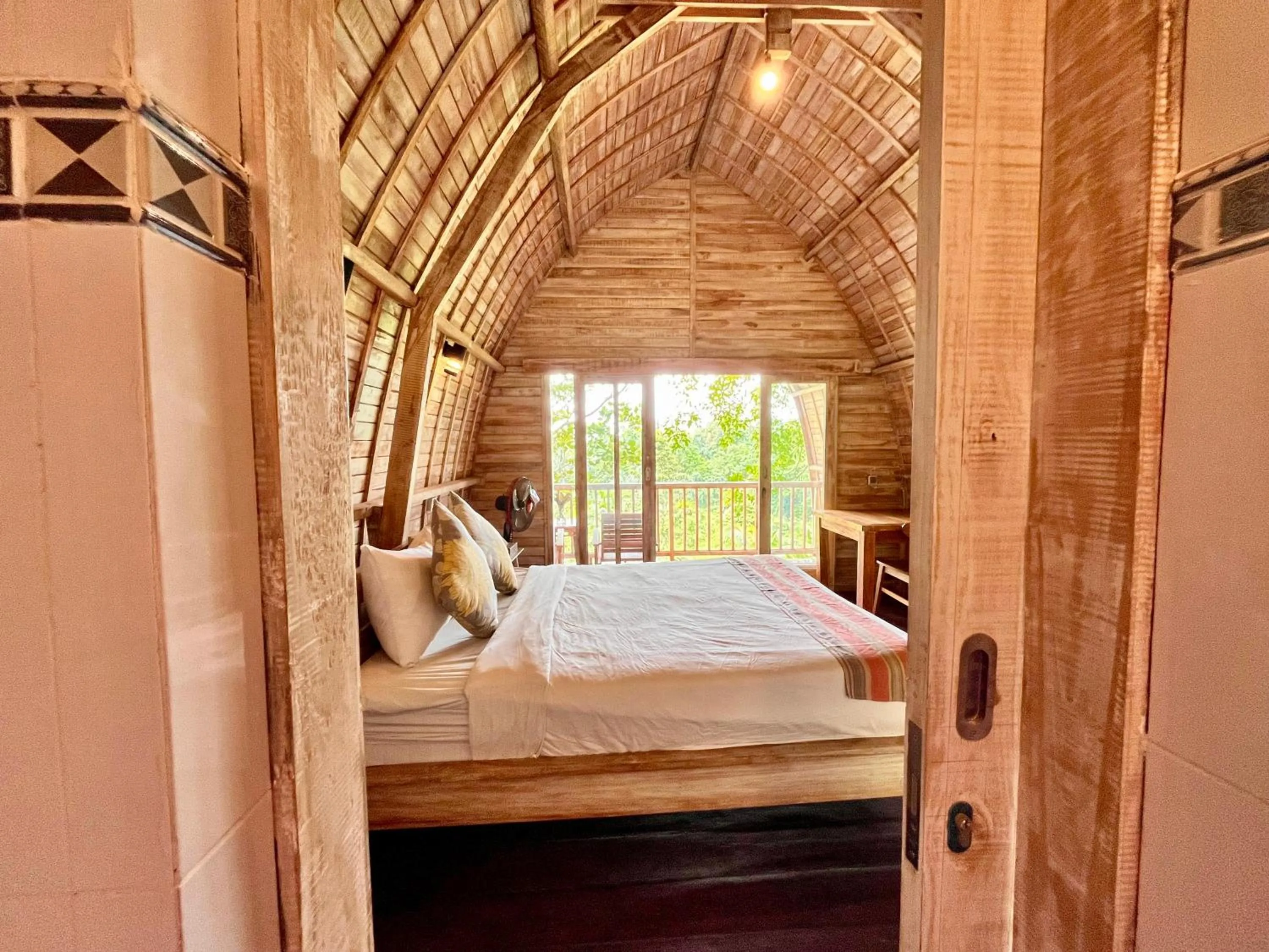 Bed in Sang Tirta Resort