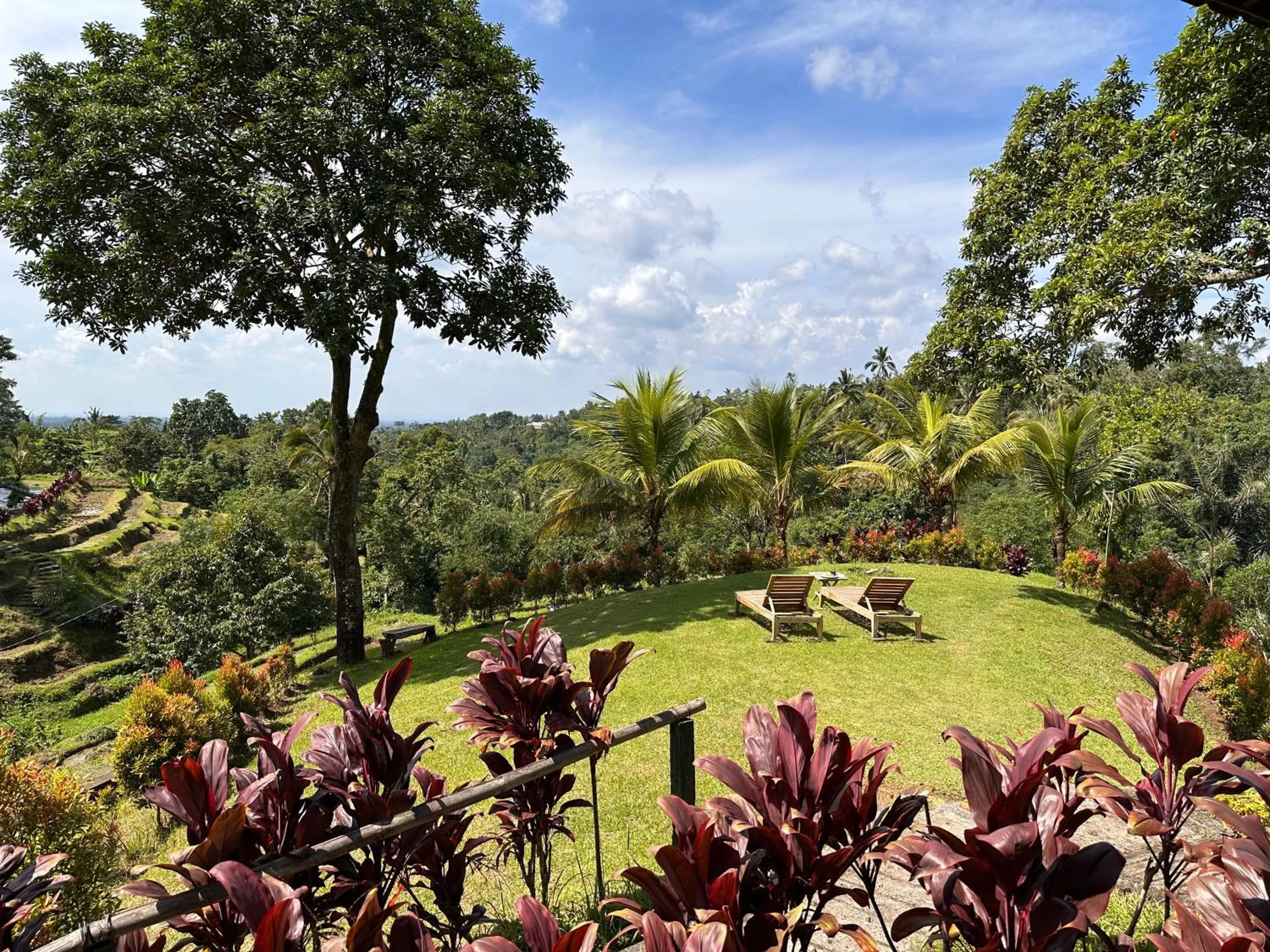 Natural landscape in Sang Tirta Resort