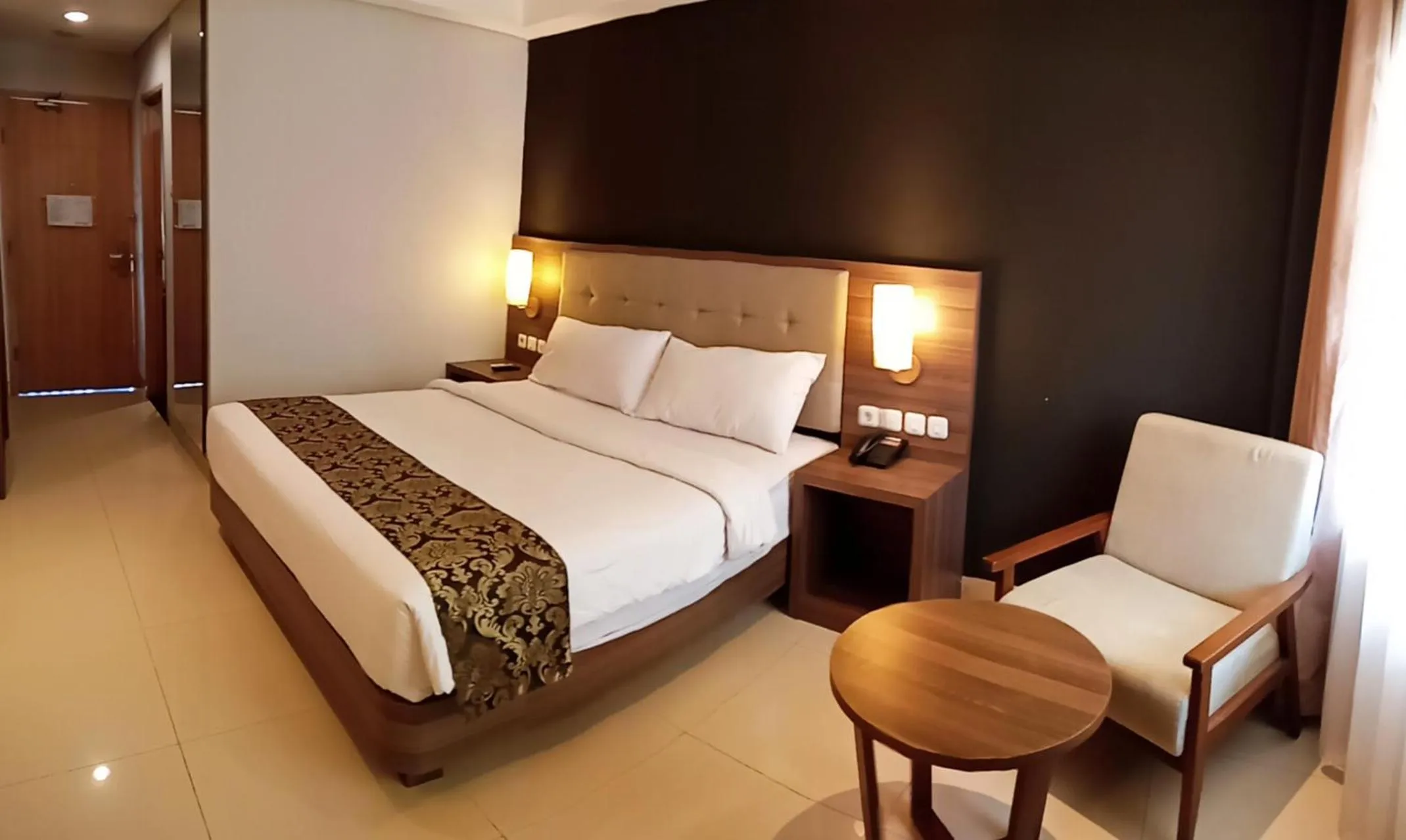 Bed in Jatiluhur Valley Resort